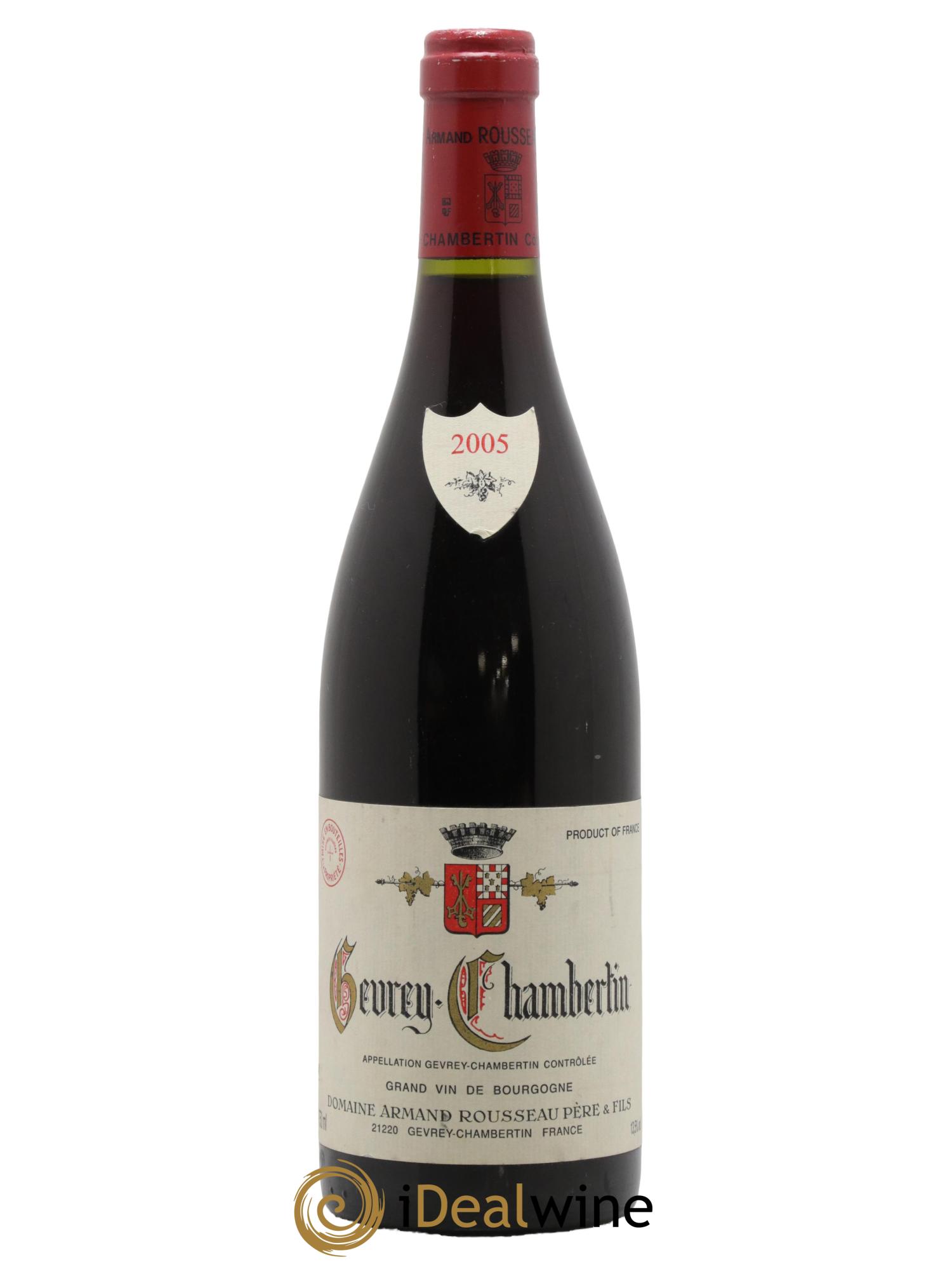 Gevrey-Chambertin Armand Rousseau (Domaine) 2005 - Lot of 1 bottle - 0