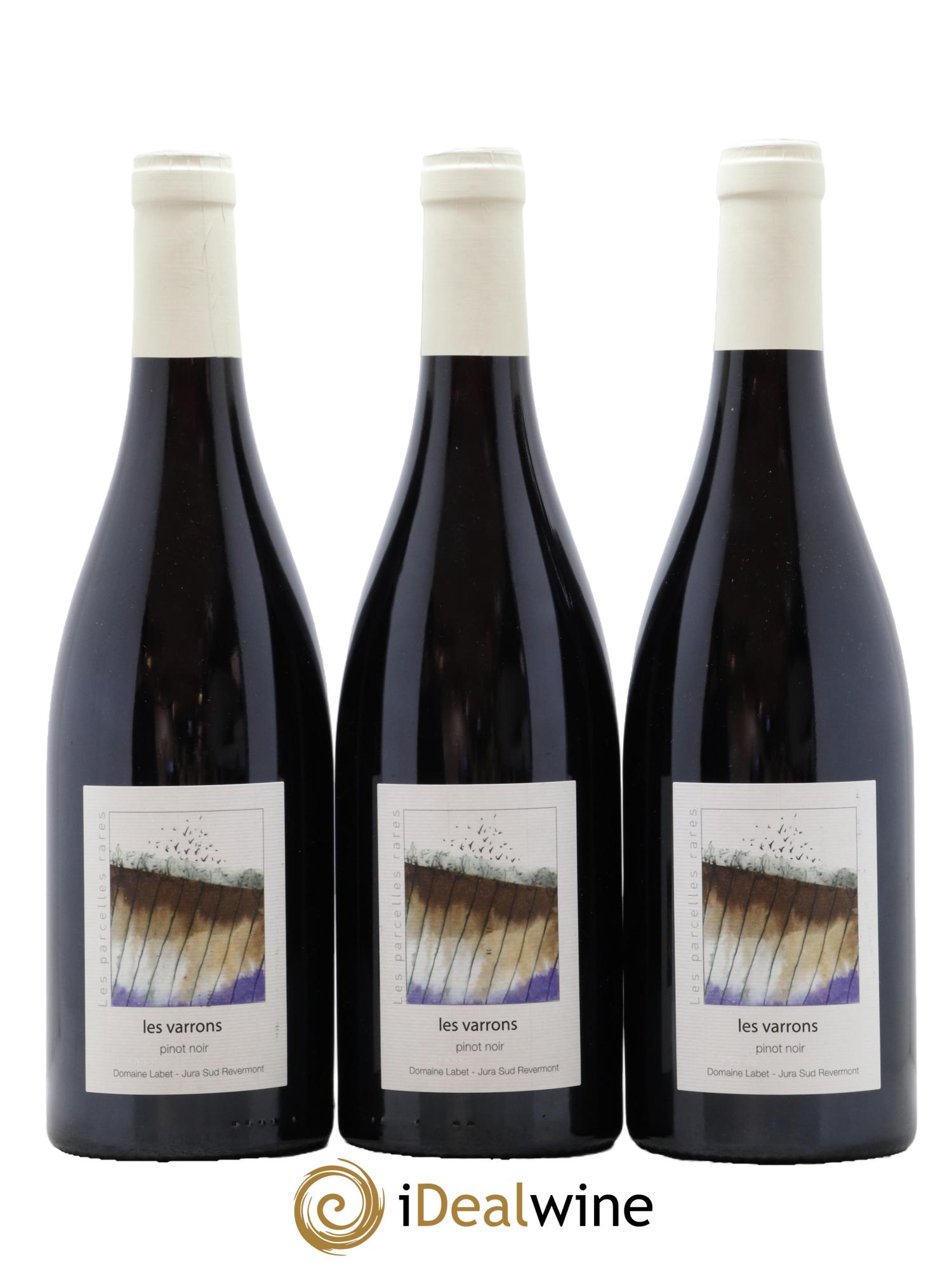 Côtes du Jura Pinot Noir Les Varrons Selection Massale 2022 - Lot de 3 bouteilles - 0