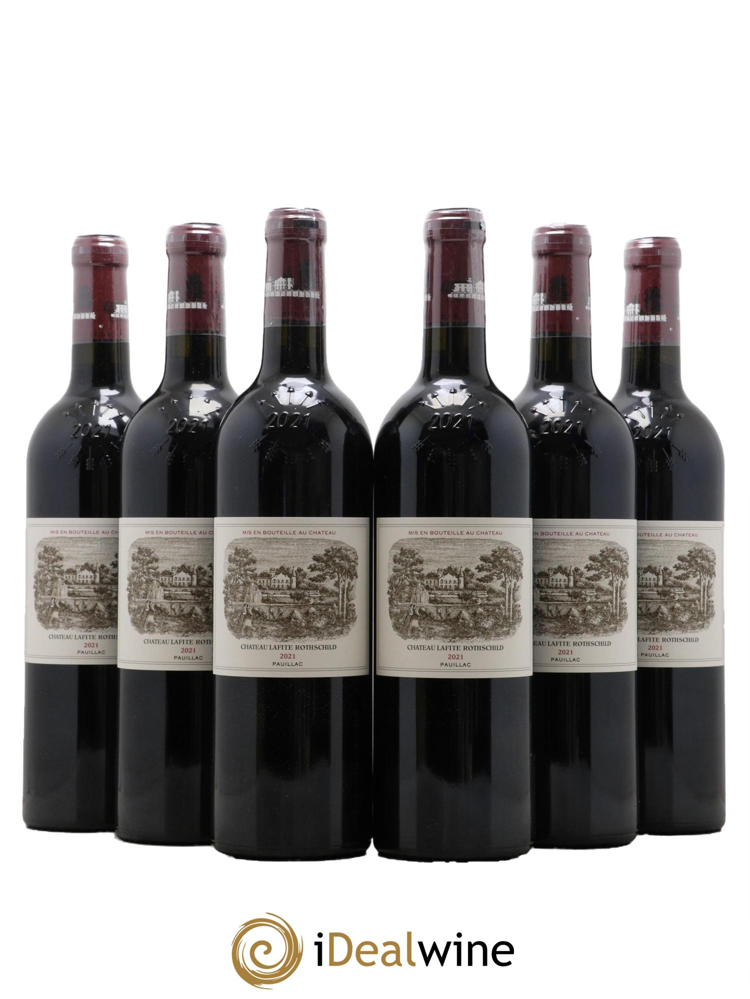 Château Lafite Rothschild 1er Grand Cru Classé 2021 - Posten von 6 Flaschen - 0