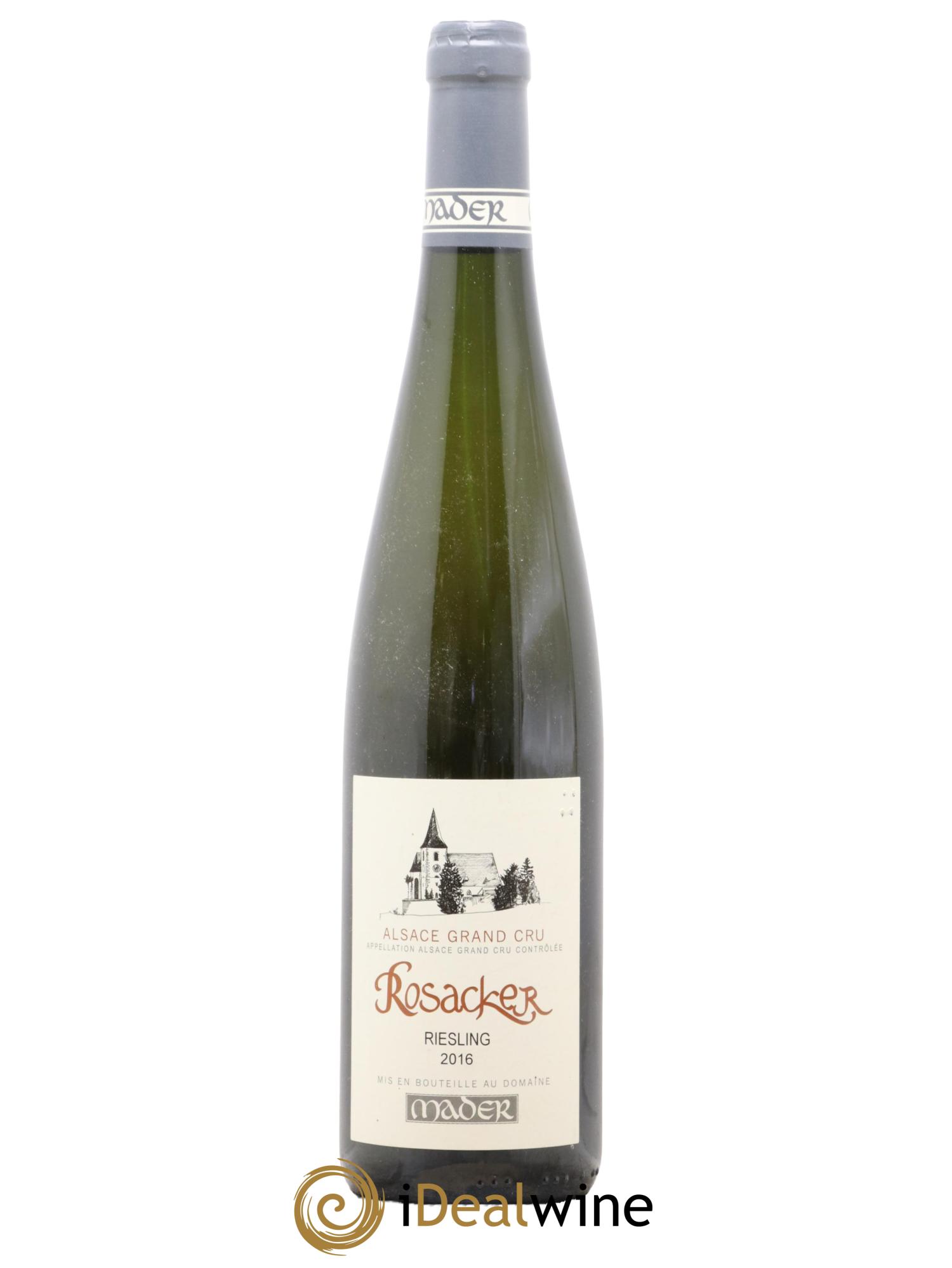 Alsace Riesling Grand Cru Rosacker Mader 2016 - Lotto di 1 bottiglia - 0