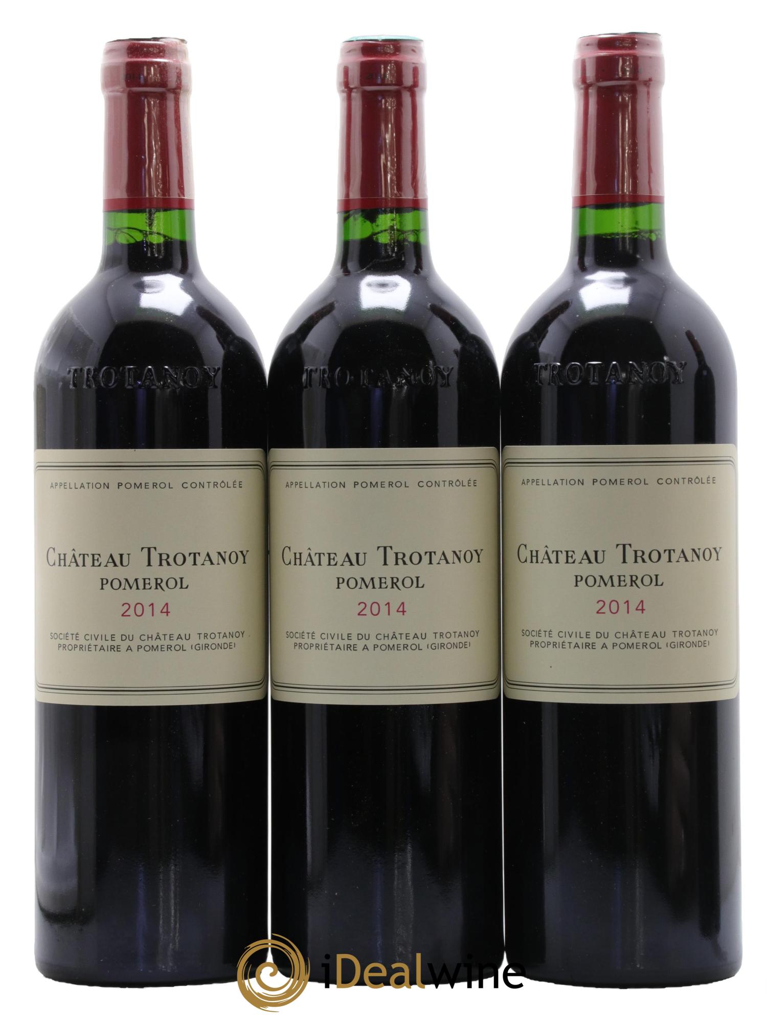 Château Trotanoy 2014 - Posten von 3 Flaschen - 0