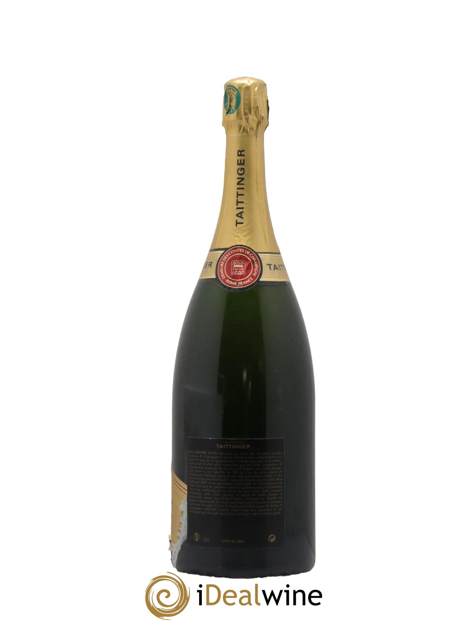 Brut Millésimé Taittinger 2005 - Lot de 1 magnum - 1