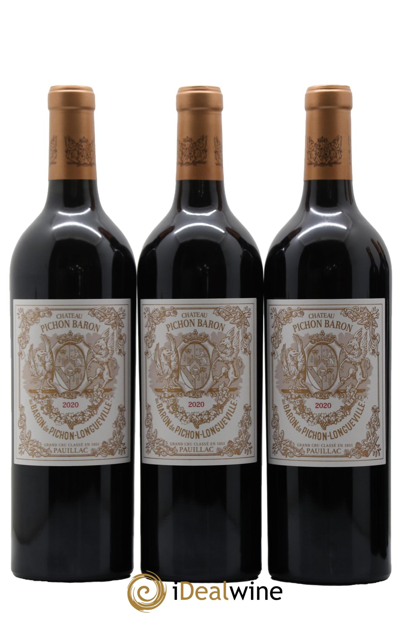 Pichon Longueville Baron 2ème Grand Cru Classé 2020 - Lot de 6 bouteilles - 3