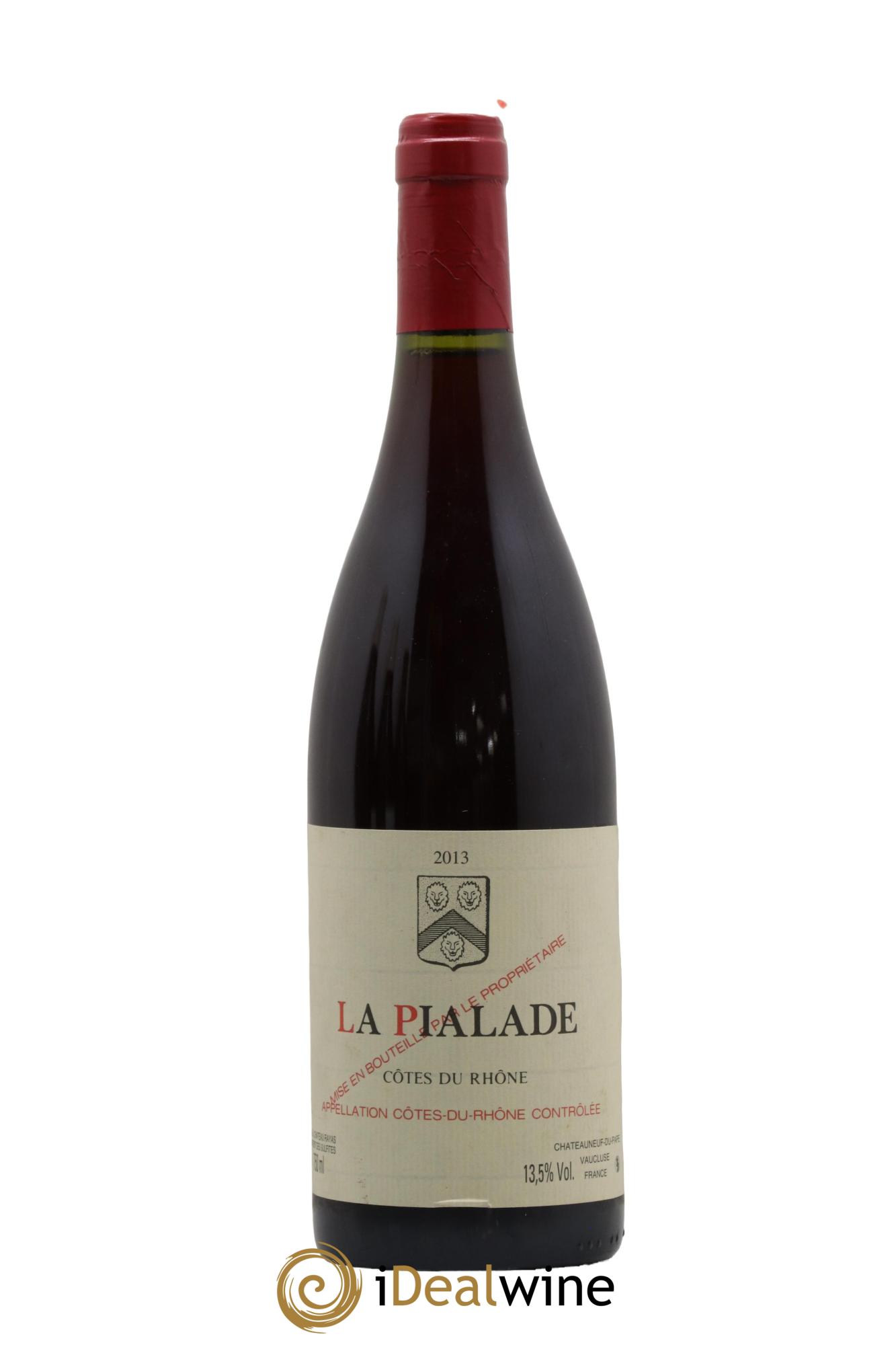 Côtes du Rhône La Pialade Emmanuel Reynaud 2013 - Lot de 1 bouteille - 0