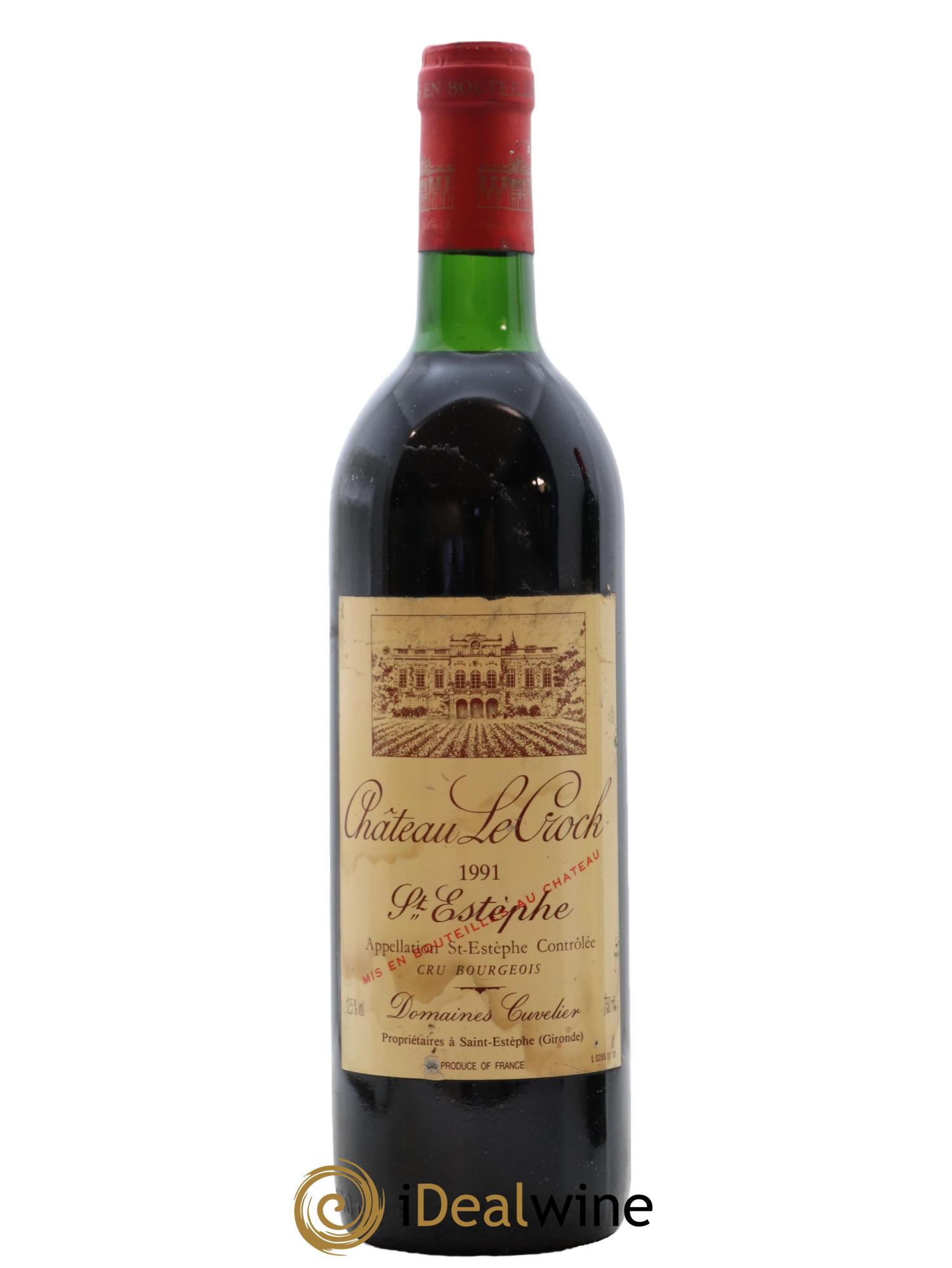 Château le Crock Cru Bourgeois 1991 - Lot of 1 bottle - 0