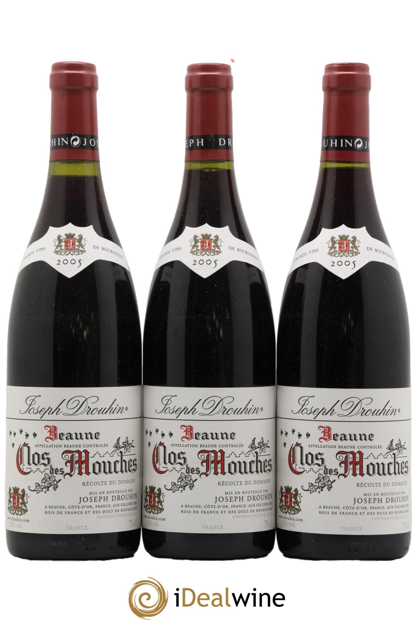 Beaune 1er Cru Clos des Mouches Joseph Drouhin  2005 - Lot of 6 bottles - 3