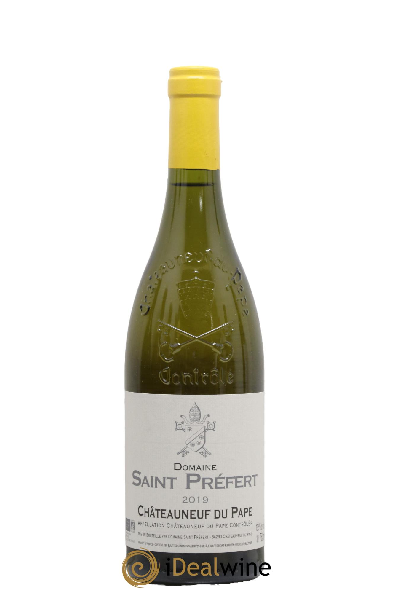 Châteauneuf-du-Pape Domaine de Saint Préfert 2019 - Lot of 1 bottle - 0