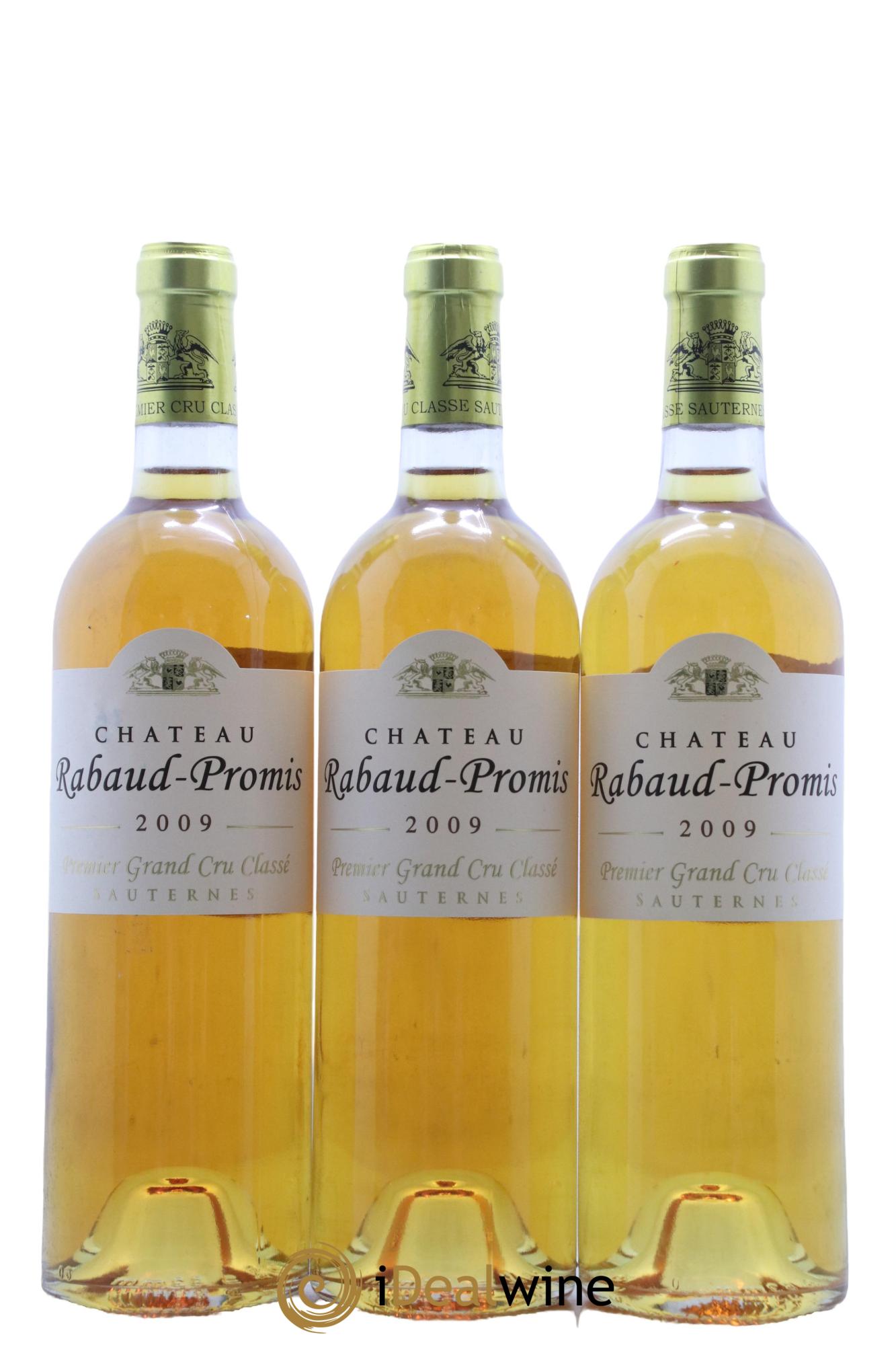 Château Rabaud Promis 1er Grand Cru Classé  2009 - Lot de 6 bouteilles - 2