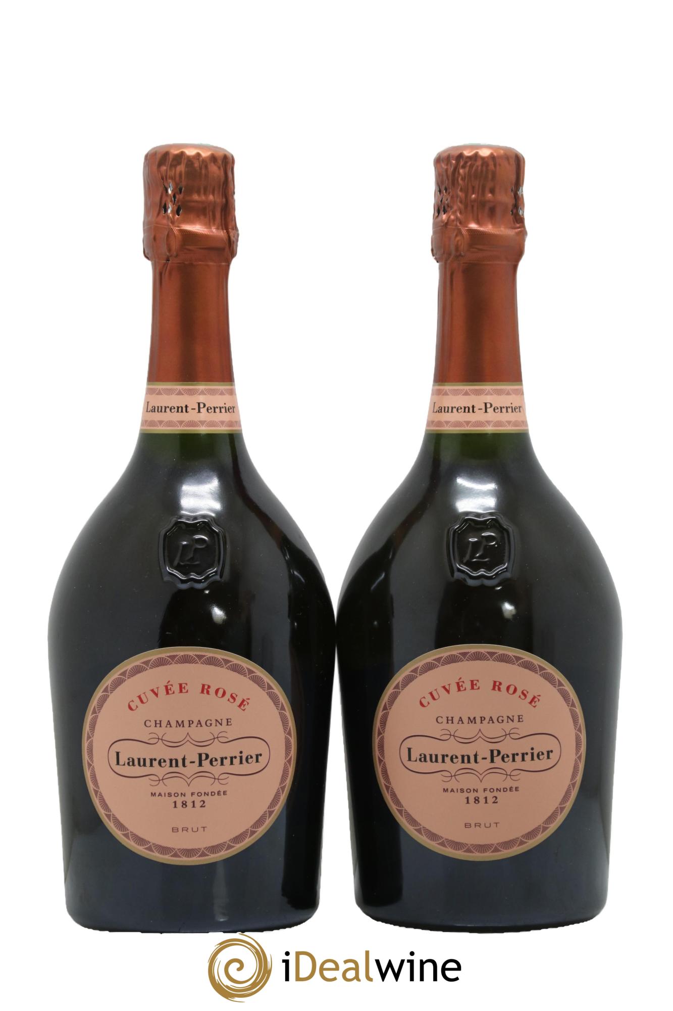 Rosé Brut Laurent Perrier - Lot of 2 bottles - 0