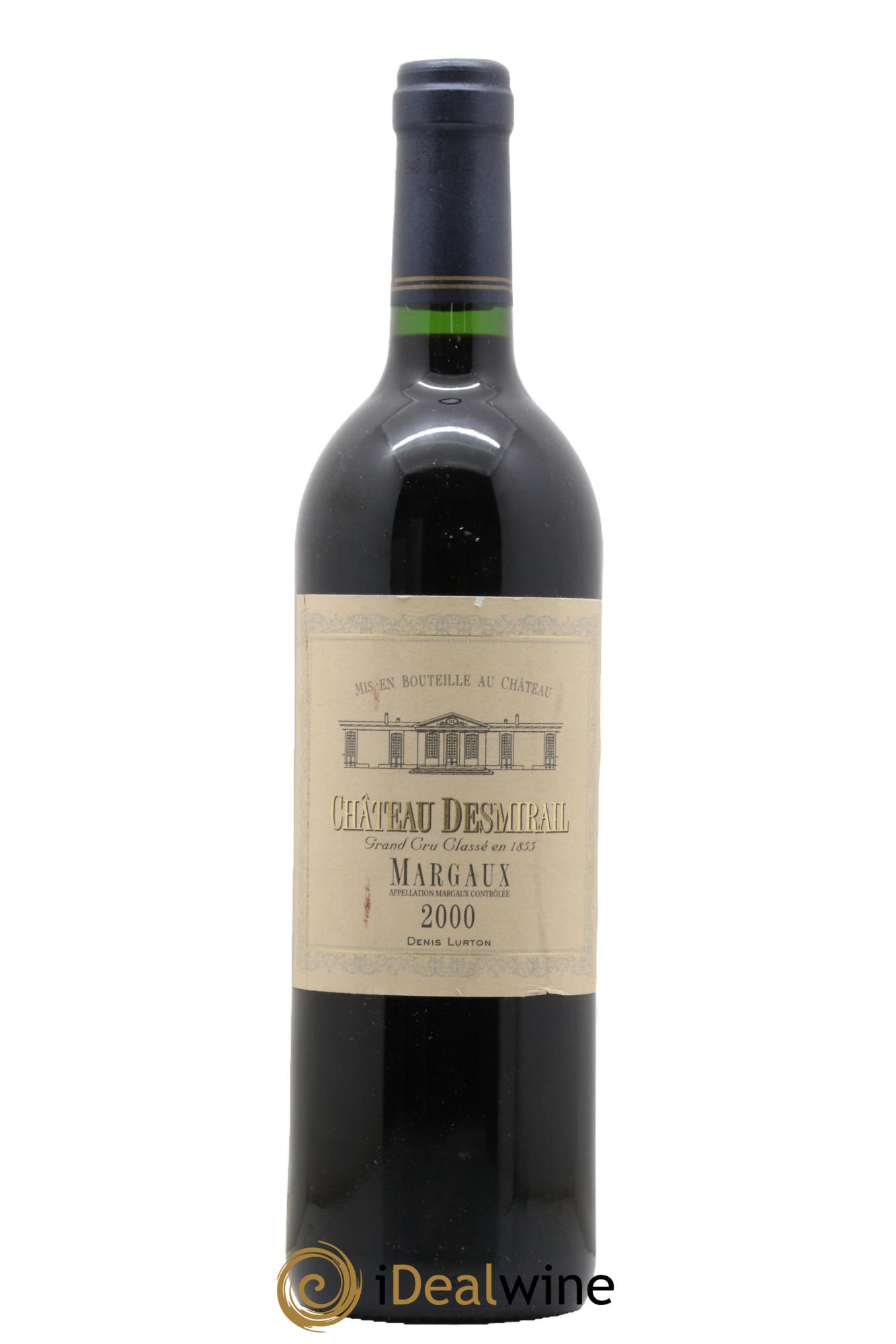 Château Desmirail 3ème Grand Cru Classé 2000 - Lot of 1 bottle - 0