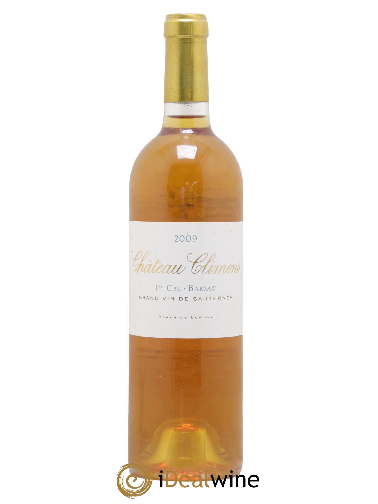 Château Climens 1er Grand Cru Classé 2009 - Lot of 1 bottle - 0