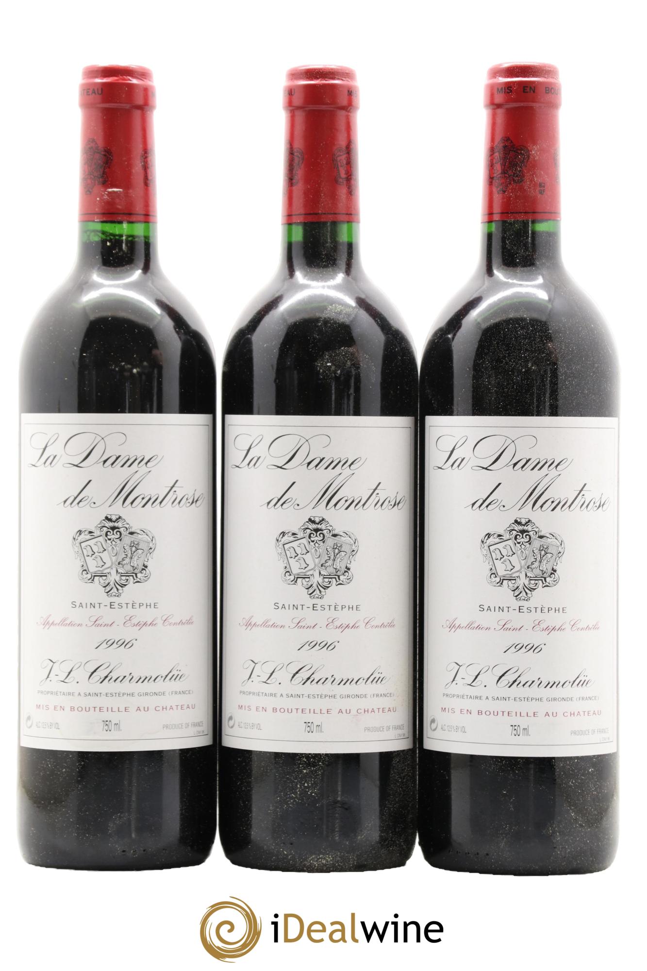 La Dame de Montrose Second Vin 1996 - Posten von 12 Flaschen - 4