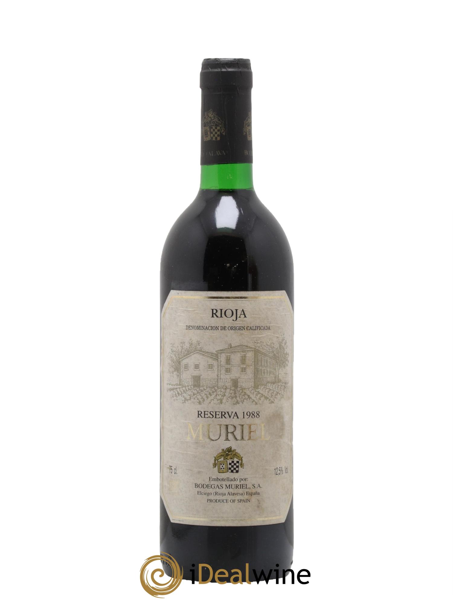 Rioja DOCA Bodegas Muriel 'Muriel' Reserva 1988 - Lot of 1 bottle - 0