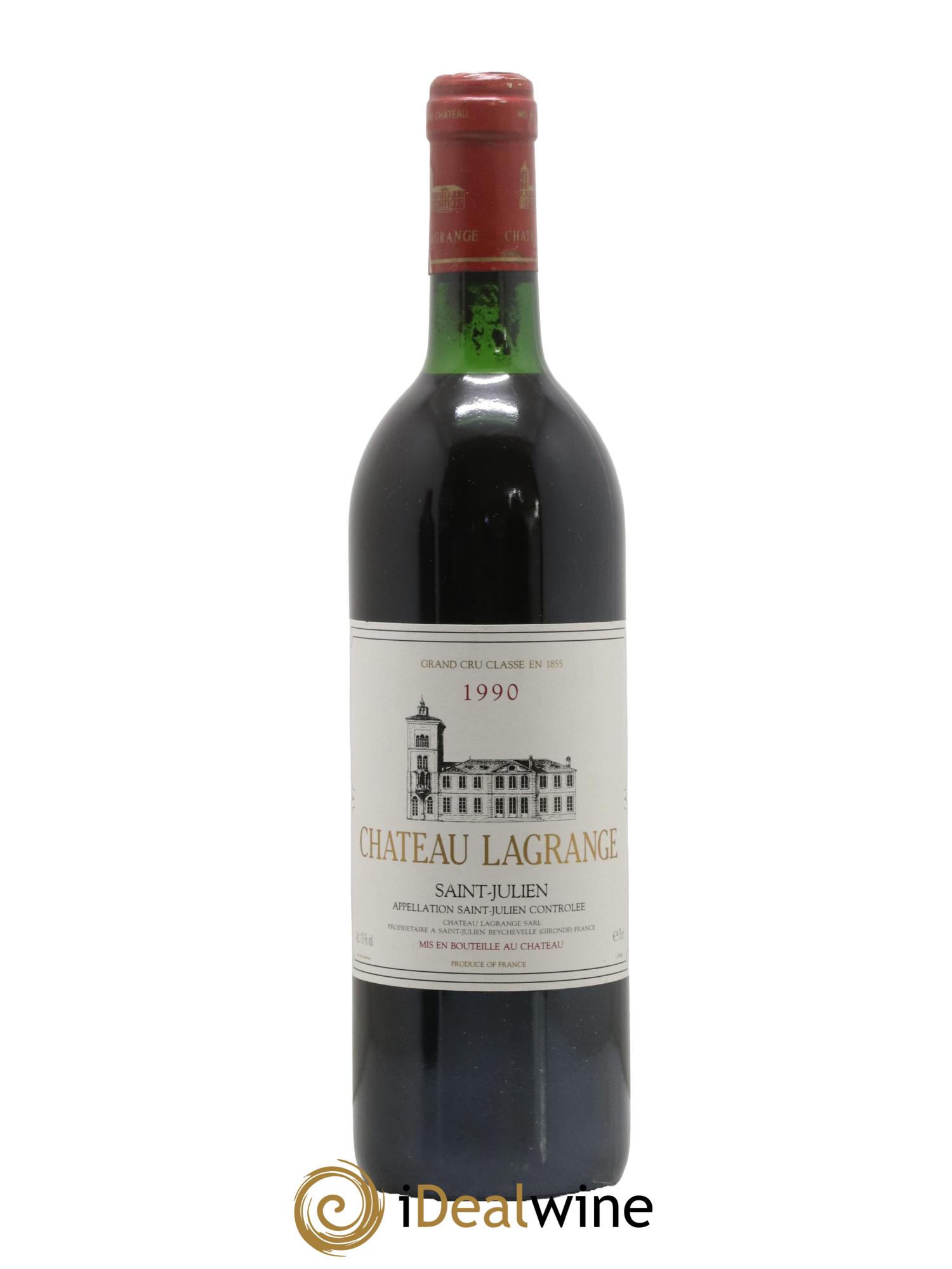 Château Lagrange 3ème Grand Cru Classé 1990 - Lot de 1 bouteille - 0