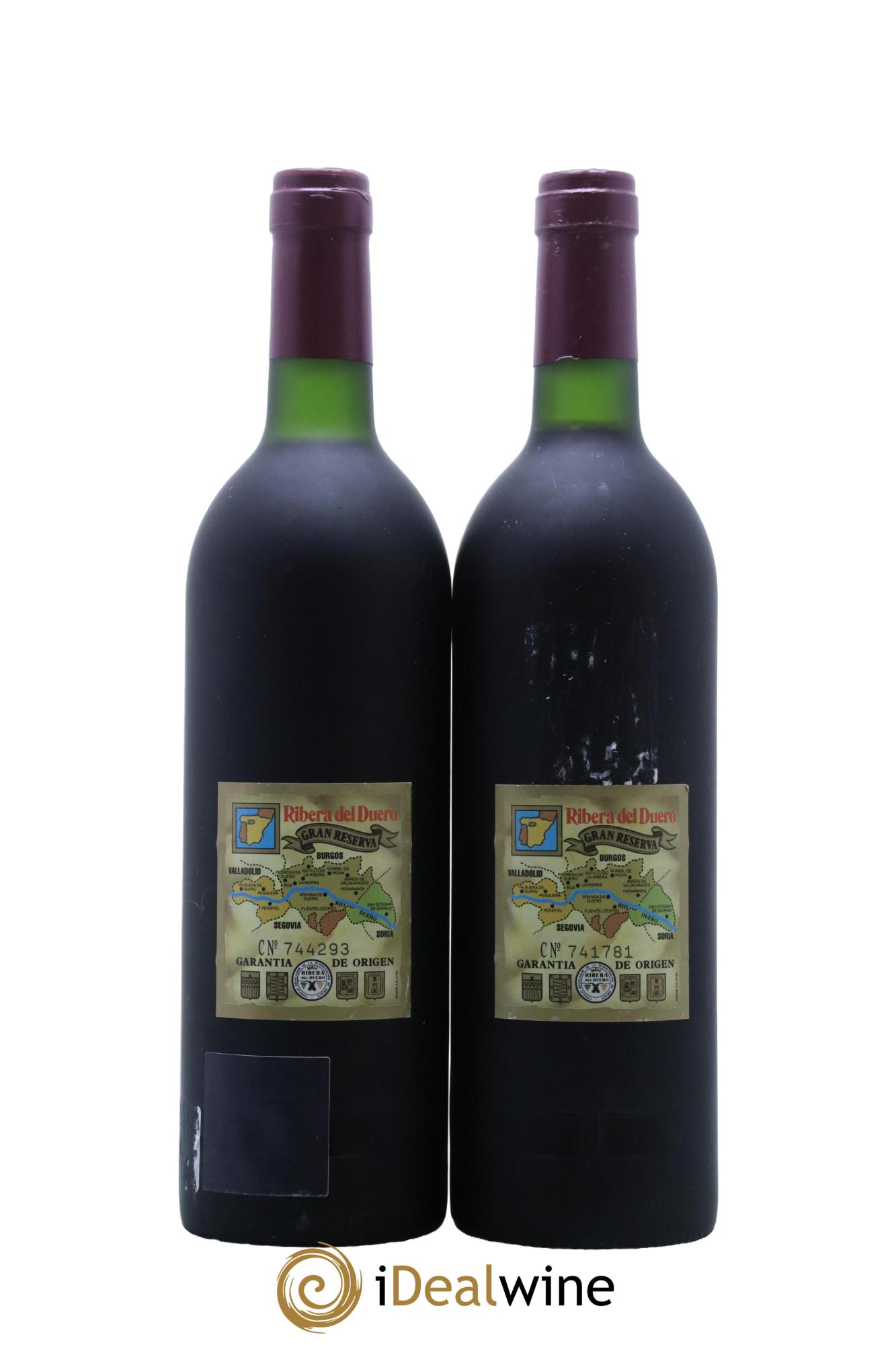 Ribera Del Duero Vega Sicilia Unico Reserva Especial Famille Alvarez  - Lot de 2 bouteilles - 1