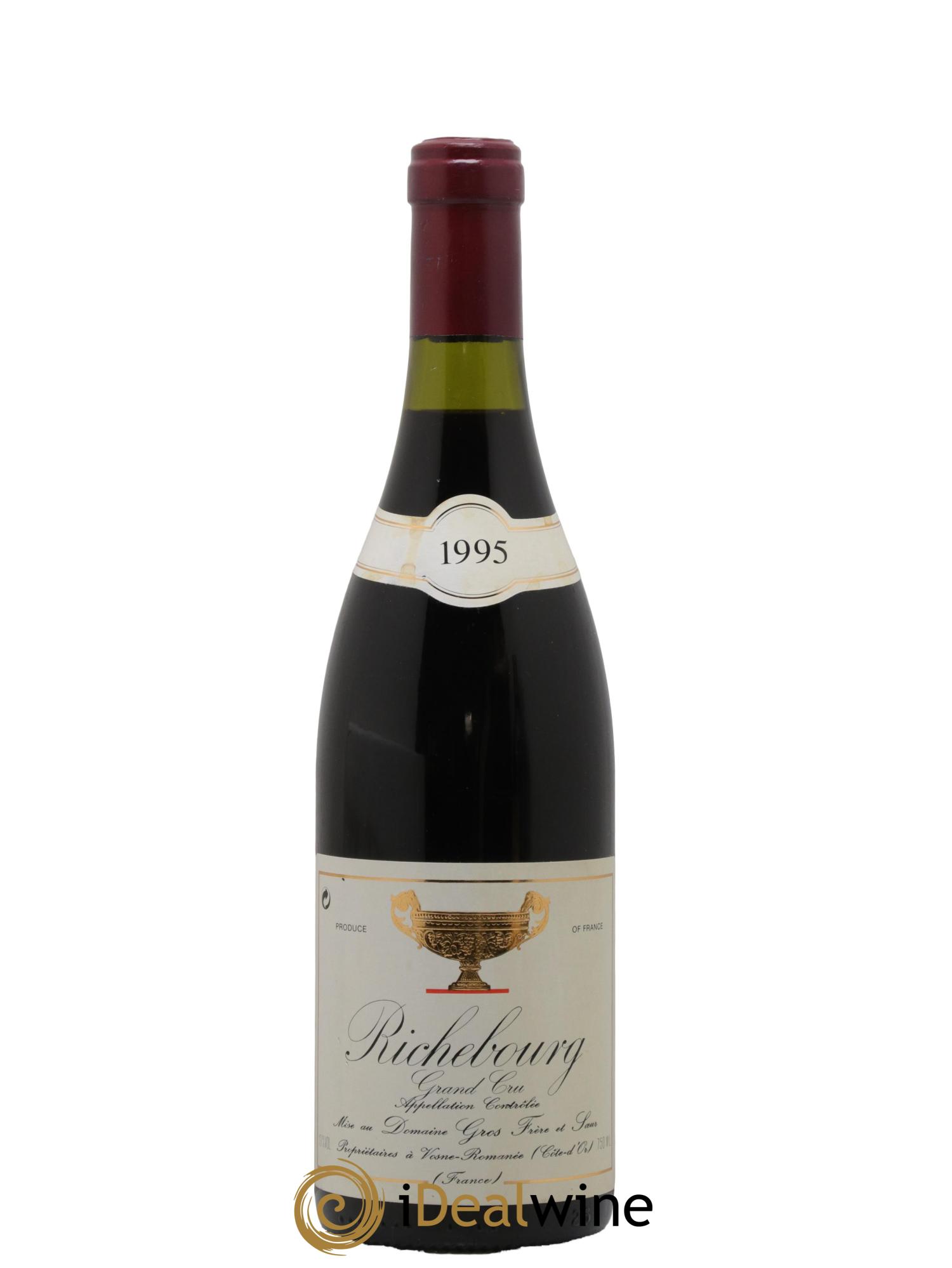 Richebourg Grand Cru Gros Frère & Soeur 1995 - Lotto di 1 bottiglia - 0