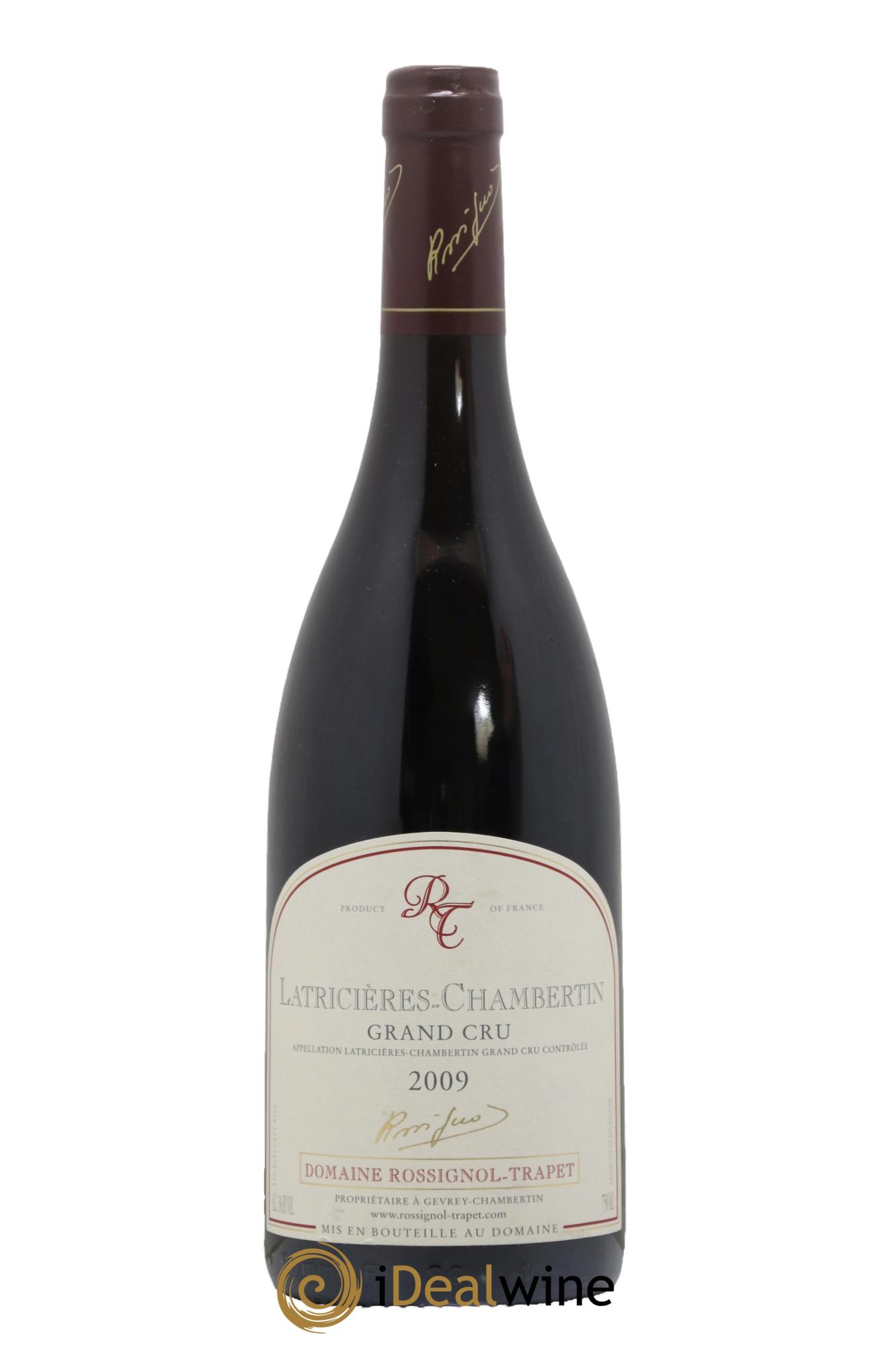 Latricières-Chambertin Grand Cru Rossignol-Trapet (Domaine) 2009 - Lot de 1 bouteille - 0