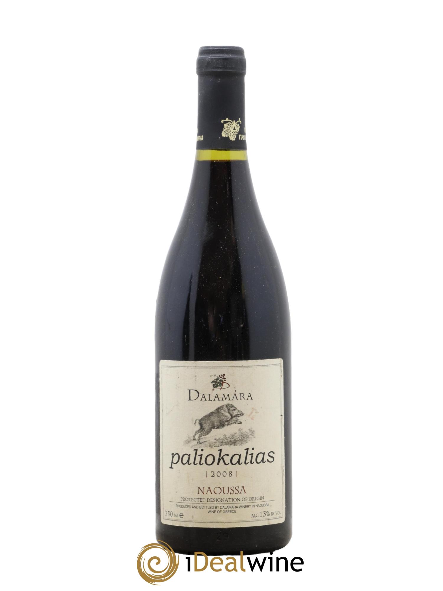 Vins Etrangers Grece Naoussa Dalamara Paliokalias 2008 - Lot de 1 bouteille - 0