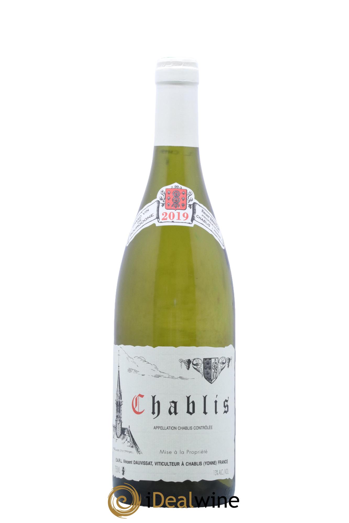 Chablis Vincent Dauvissat (Domaine) 2019 - Posten von 1 Flasche - 0