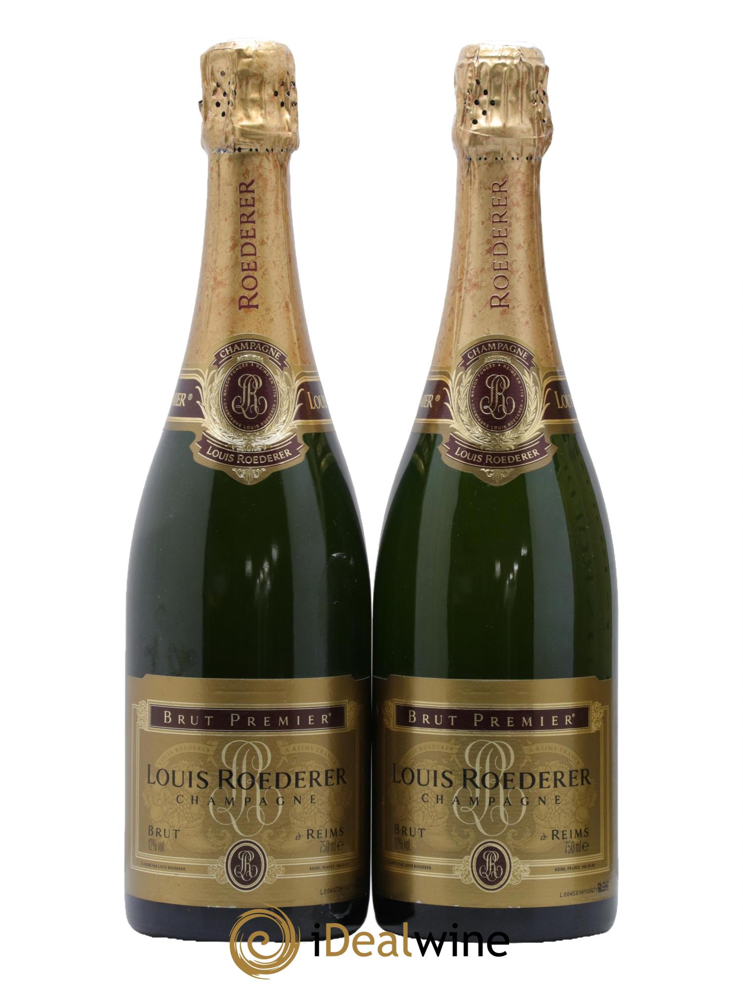 Brut Premier Louis Roederer - Lot de 2 bouteilles - 1