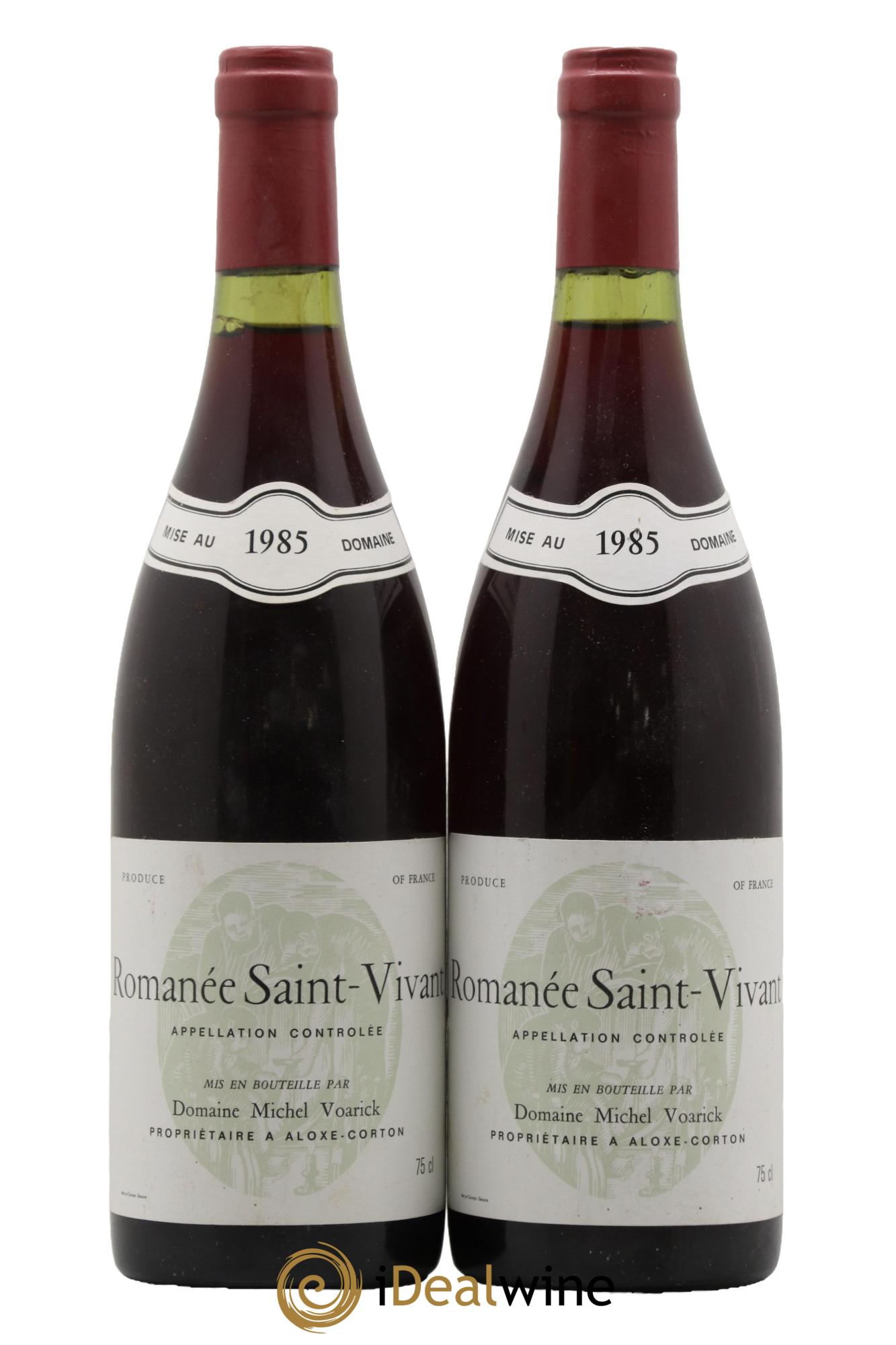 Romanée-Saint-Vivant  Grand Cru Michel Voarick 1985 - Lot de 2 bouteilles - 0