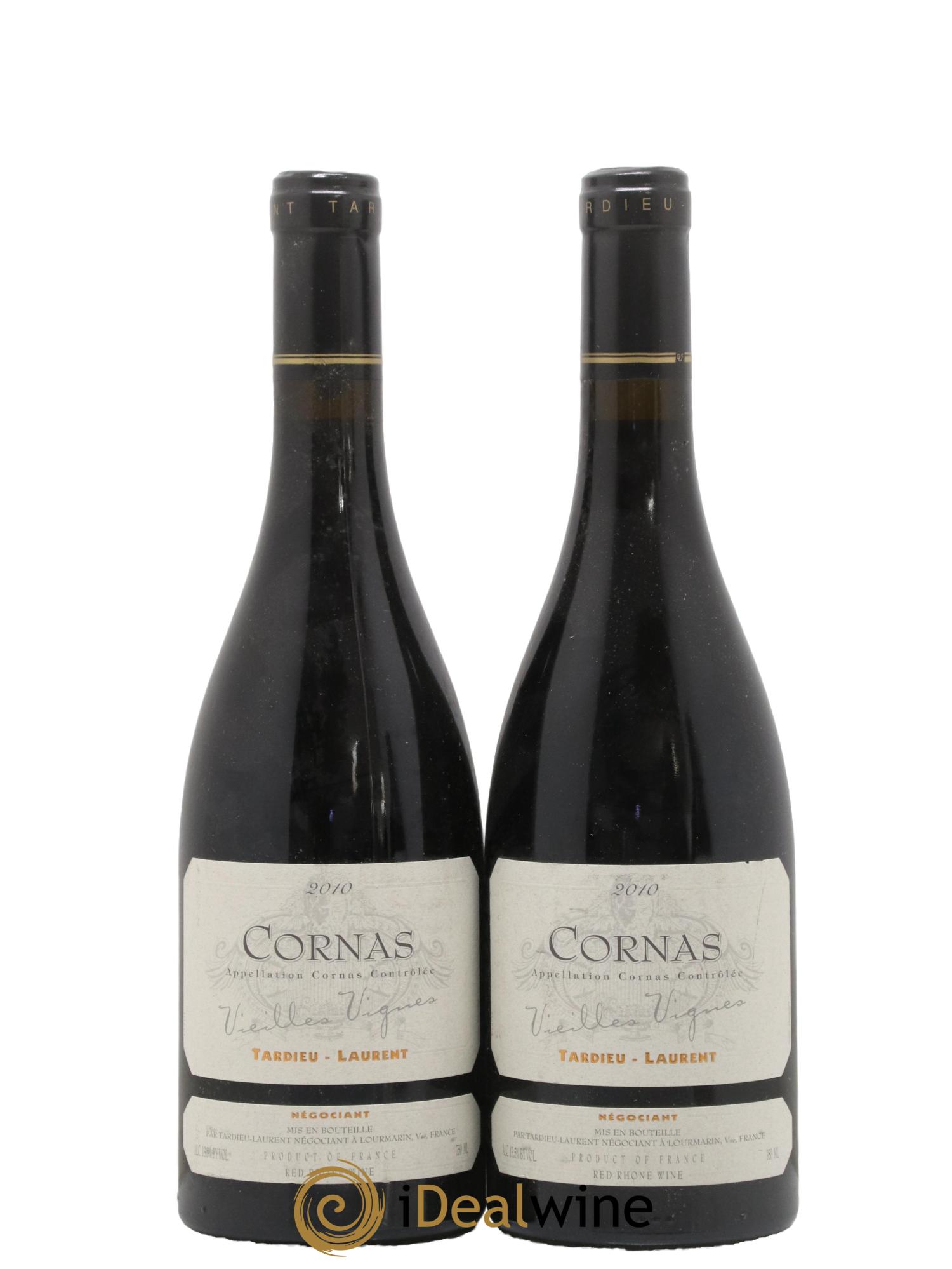 Cornas Vieilles vignes Maison Tardieu-Laurent 2010 - Lot of 2 bottles - 0