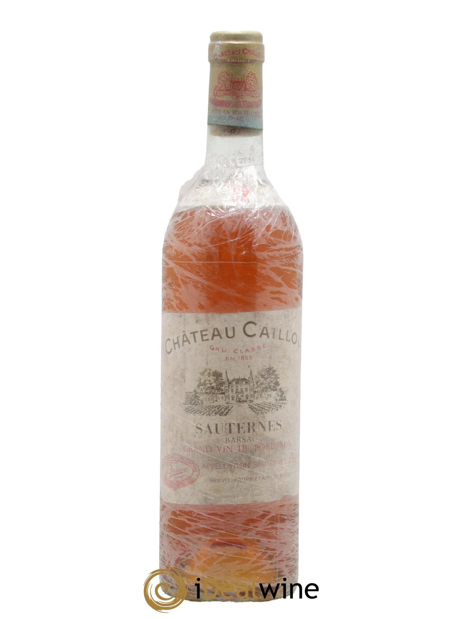 Château Caillou 2ème Grand Cru Classé 1961 - Lot de 1 bouteille - 0