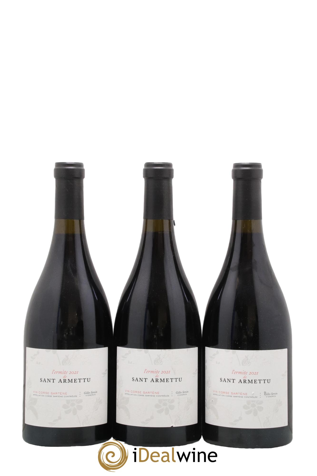 IGP Ile de Beauté l'Ermite Sant Armettu (Domaine) 2021 - Lot de 3 bouteilles - 0