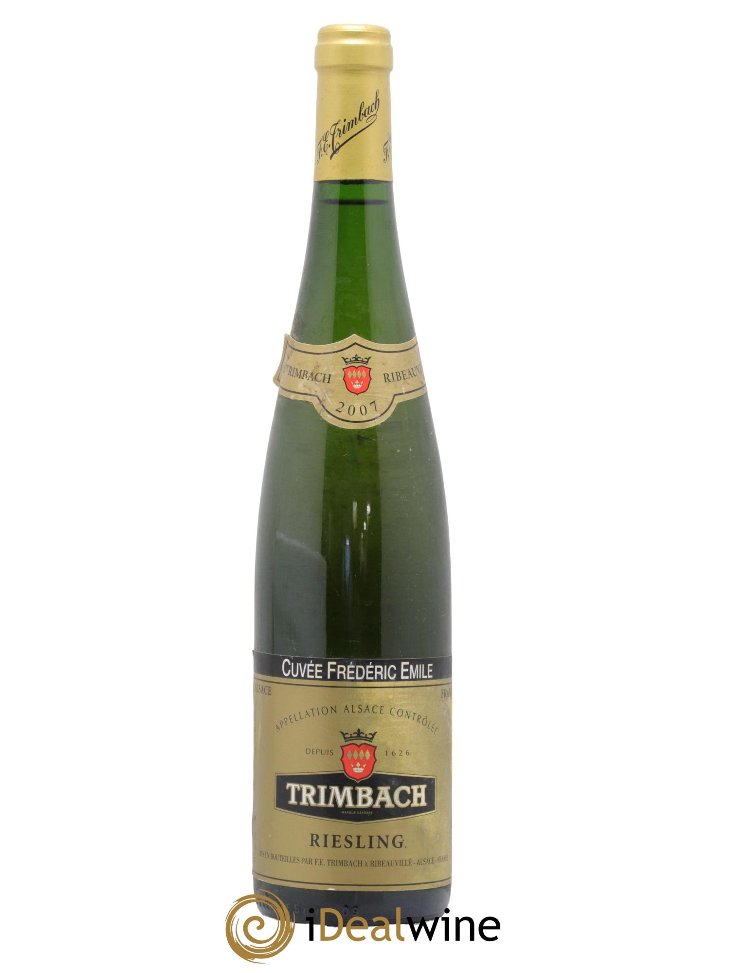 Alsace Riesling Cuvée Frédéric Emile Trimbach (Domaine) 2007 - Lotto di 1 bottiglia - 0