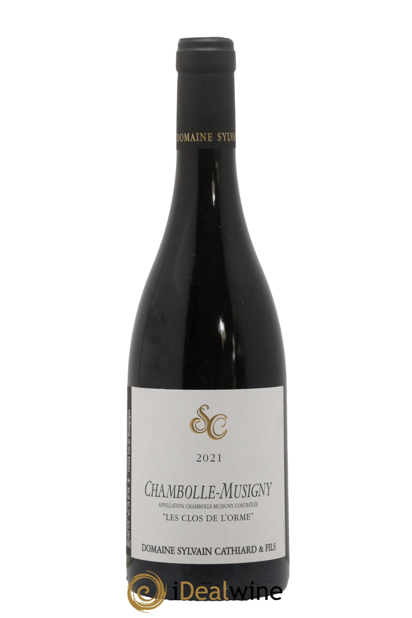 Chambolle-Musigny Les Clos de l'Orme Sylvain Cathiard & Fils  2021 - Lot de 1 bouteille - 0