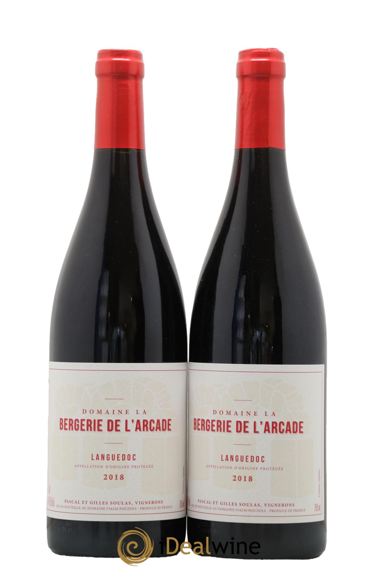 Languedoc La Bergerie de l'Arcade (Domaine) 2018 - Lot de 2 bouteilles - 0