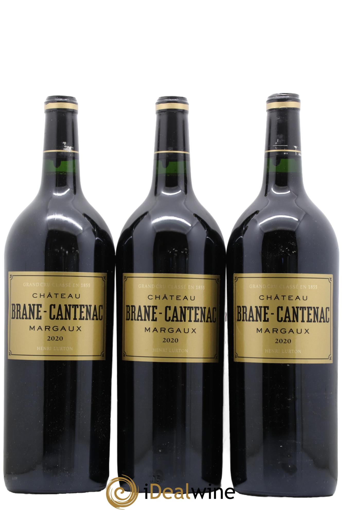 Château Brane Cantenac 2ème Grand Cru Classé 2020 - Posten von 6 Magnum - 2