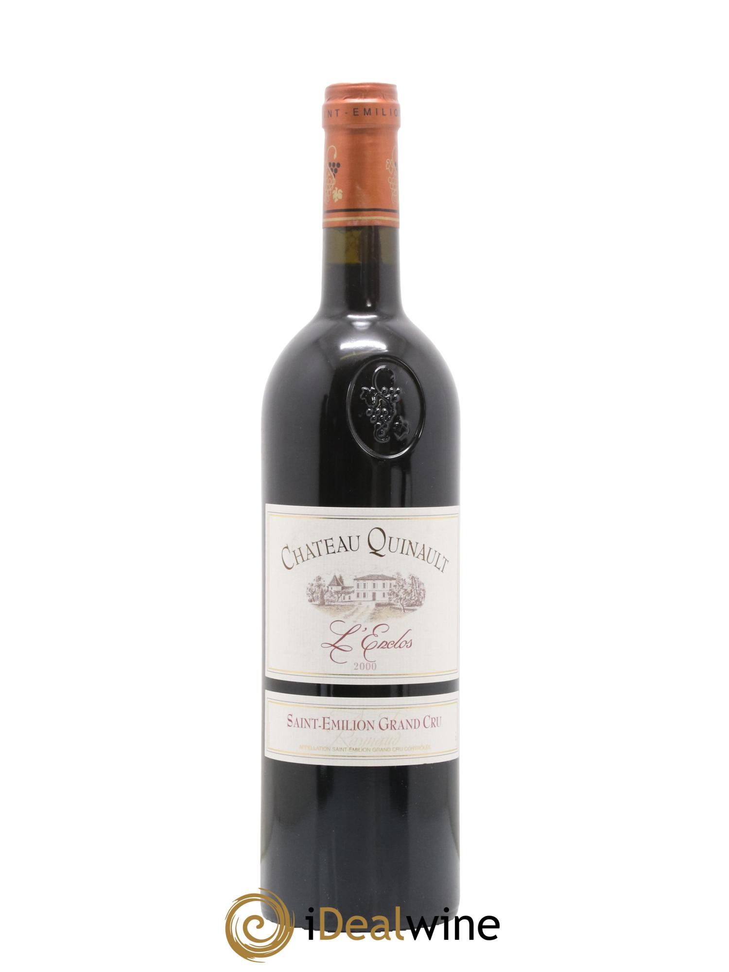 Château Quinault L'Enclos 2000 - Lot of 1 bottle - 0