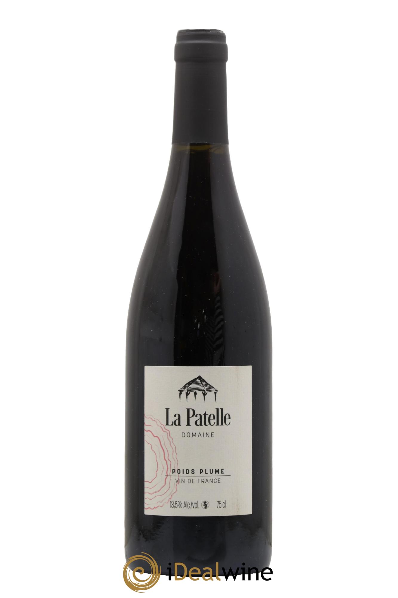 Vin de France Poids Plume La Patelle 2022 - Lot of 1 bottle - 0