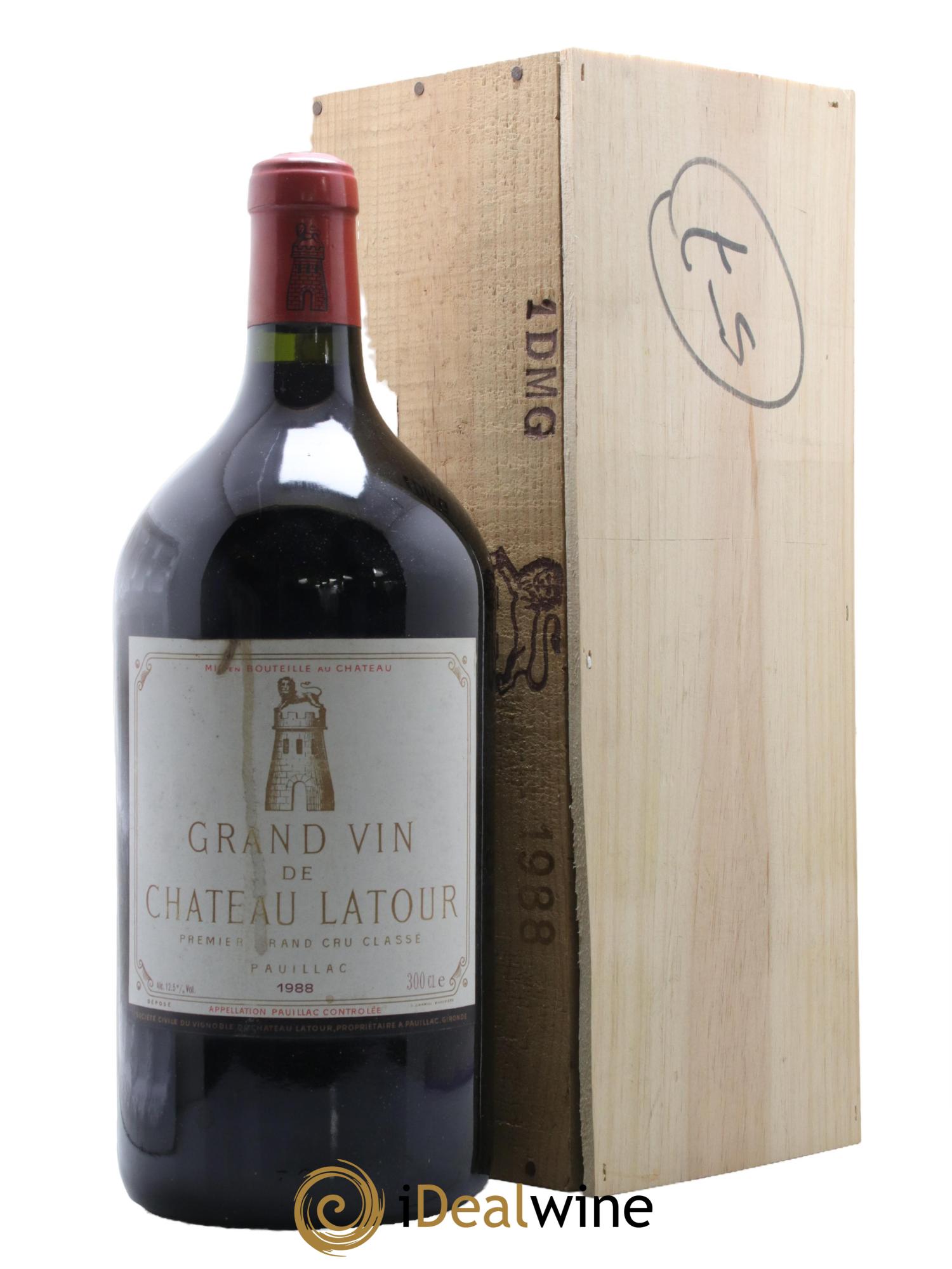 Château Latour 1er Grand Cru Classé 1988 - Lot de 1 double magnum - 0