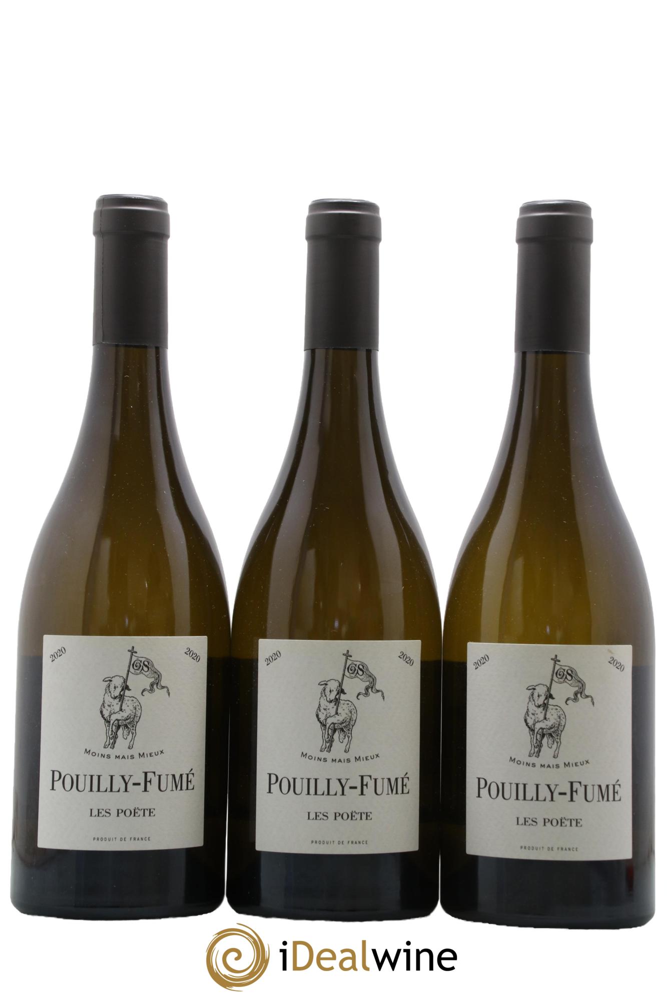 Pouilly-Fumé Les Poëte 2020 - Lot de 3 bouteilles - 0