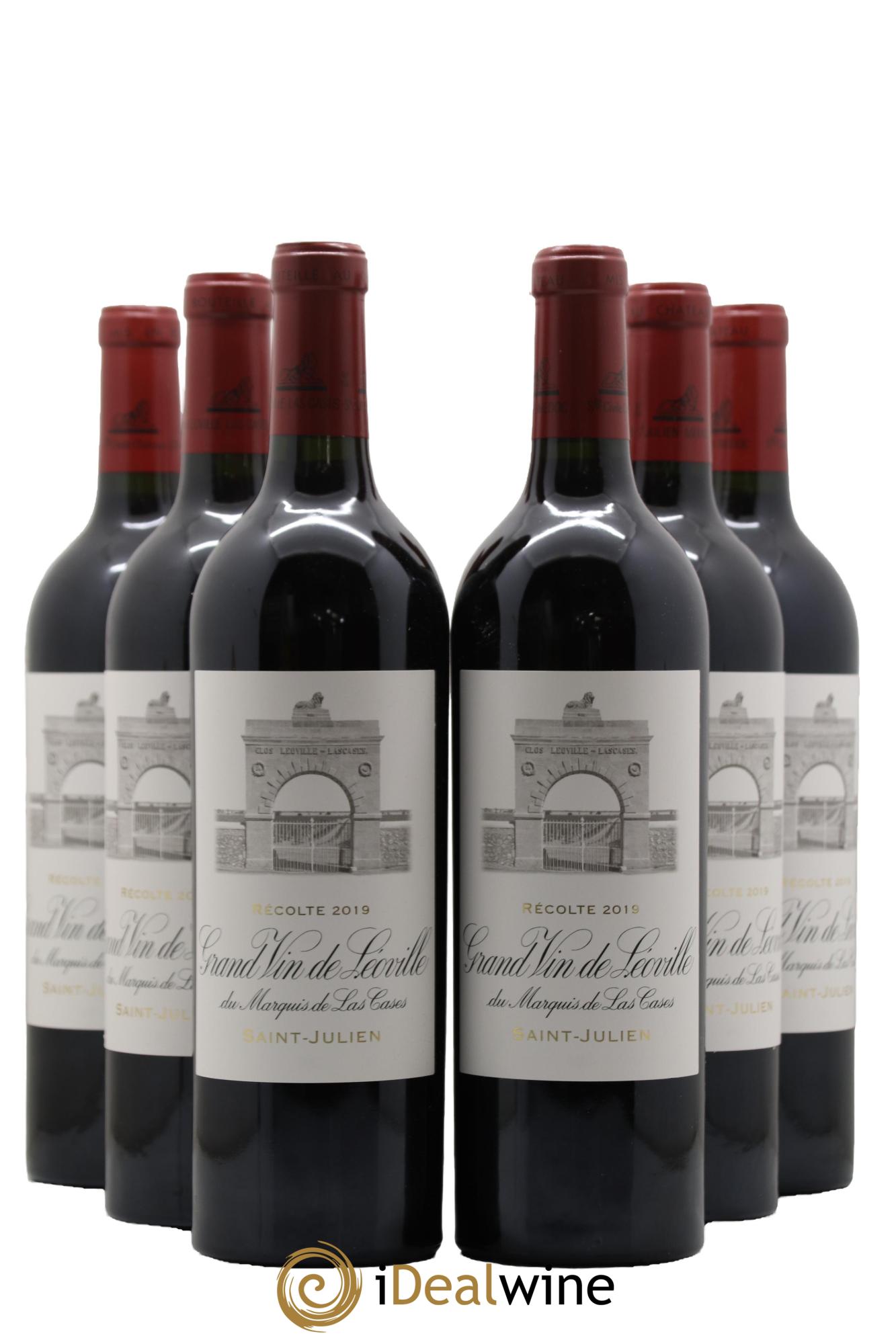 Château Léoville Las Cases 2ème Grand Cru Classé 2019 - Lotto di 6 bottiglie - 0