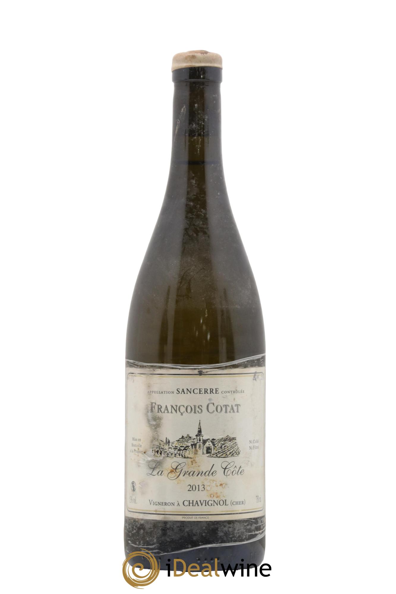 Sancerre La Grande Côte François Cotat 2013 - Posten von 1 Flasche - 0