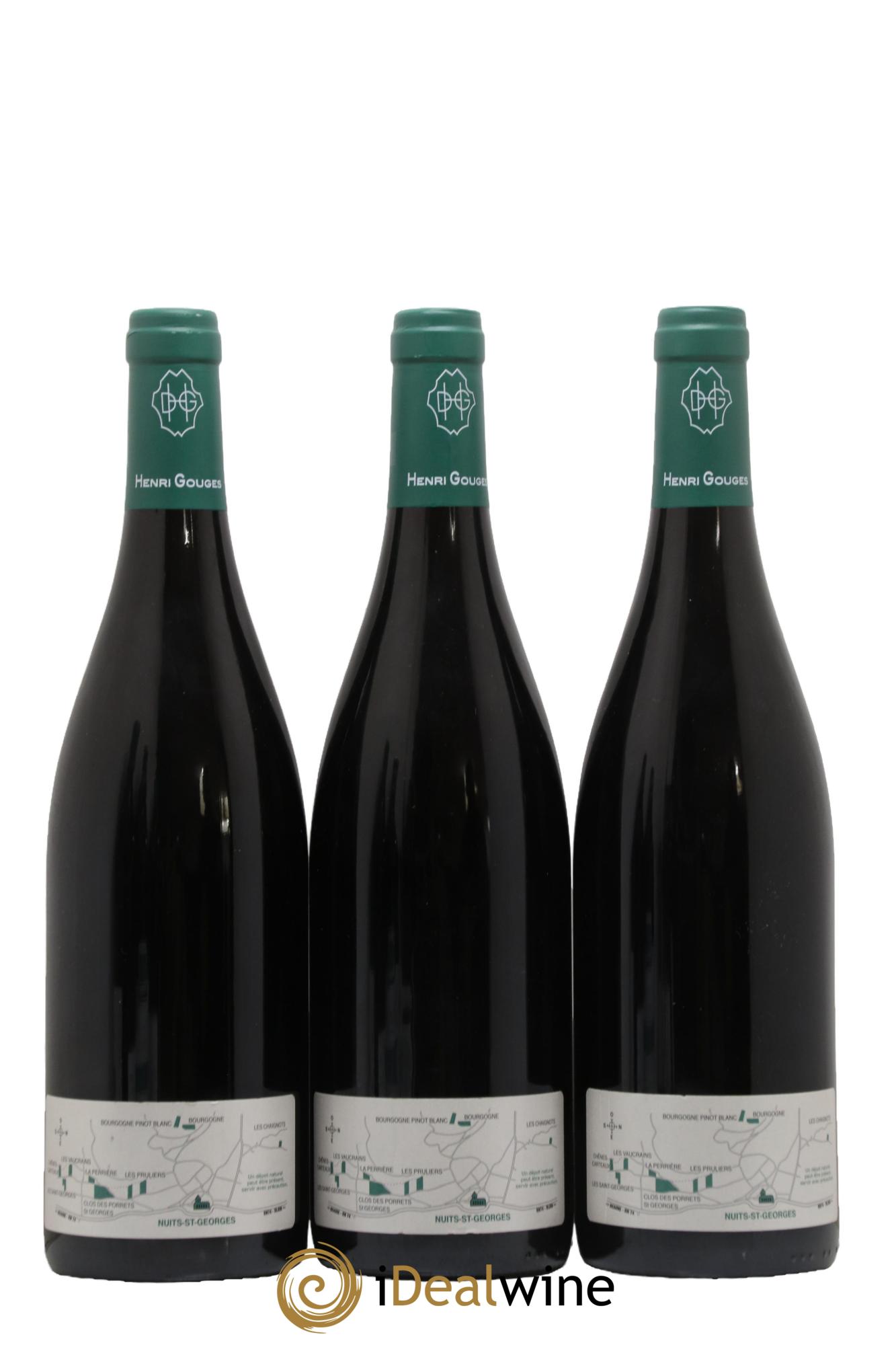 Nuits Saint-Georges 1er Cru Les Saints Georges Henri Gouges 2017 - Posten von 3 Flaschen - 1