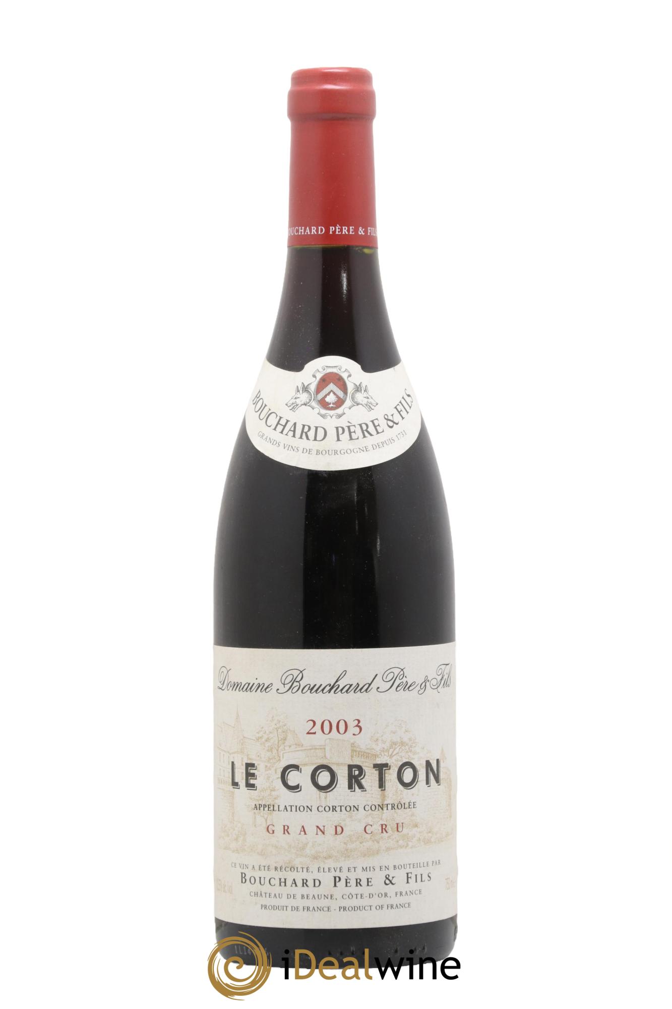 Corton Le Corton Bouchard Père & Fils 2003 - Lot of 1 bottle - 0