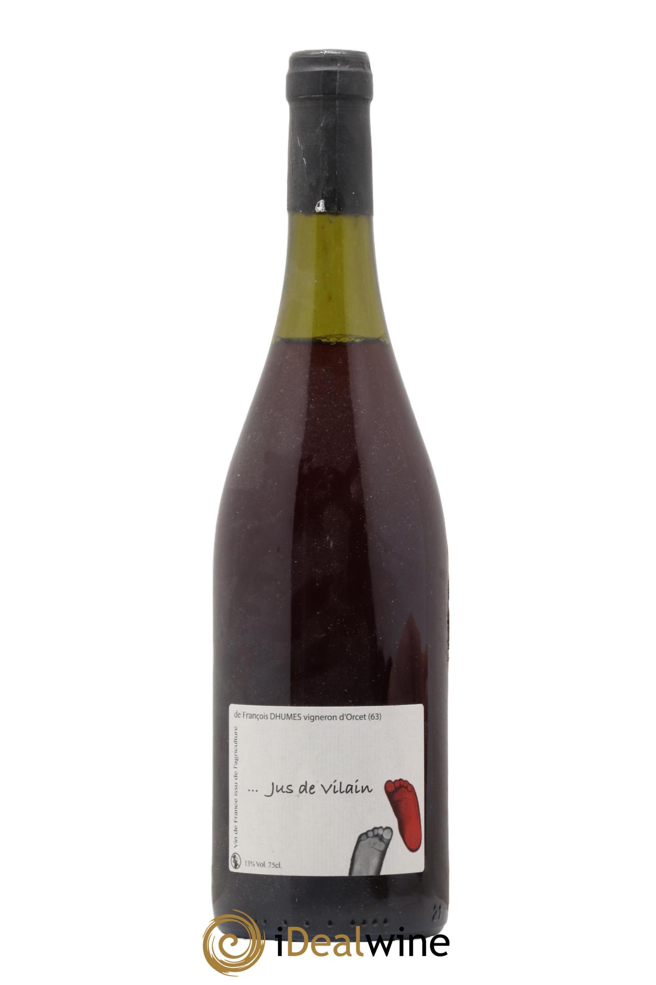 Vin de France Jus de Vilain François Dhumes - Lot de 1 bouteille - 0