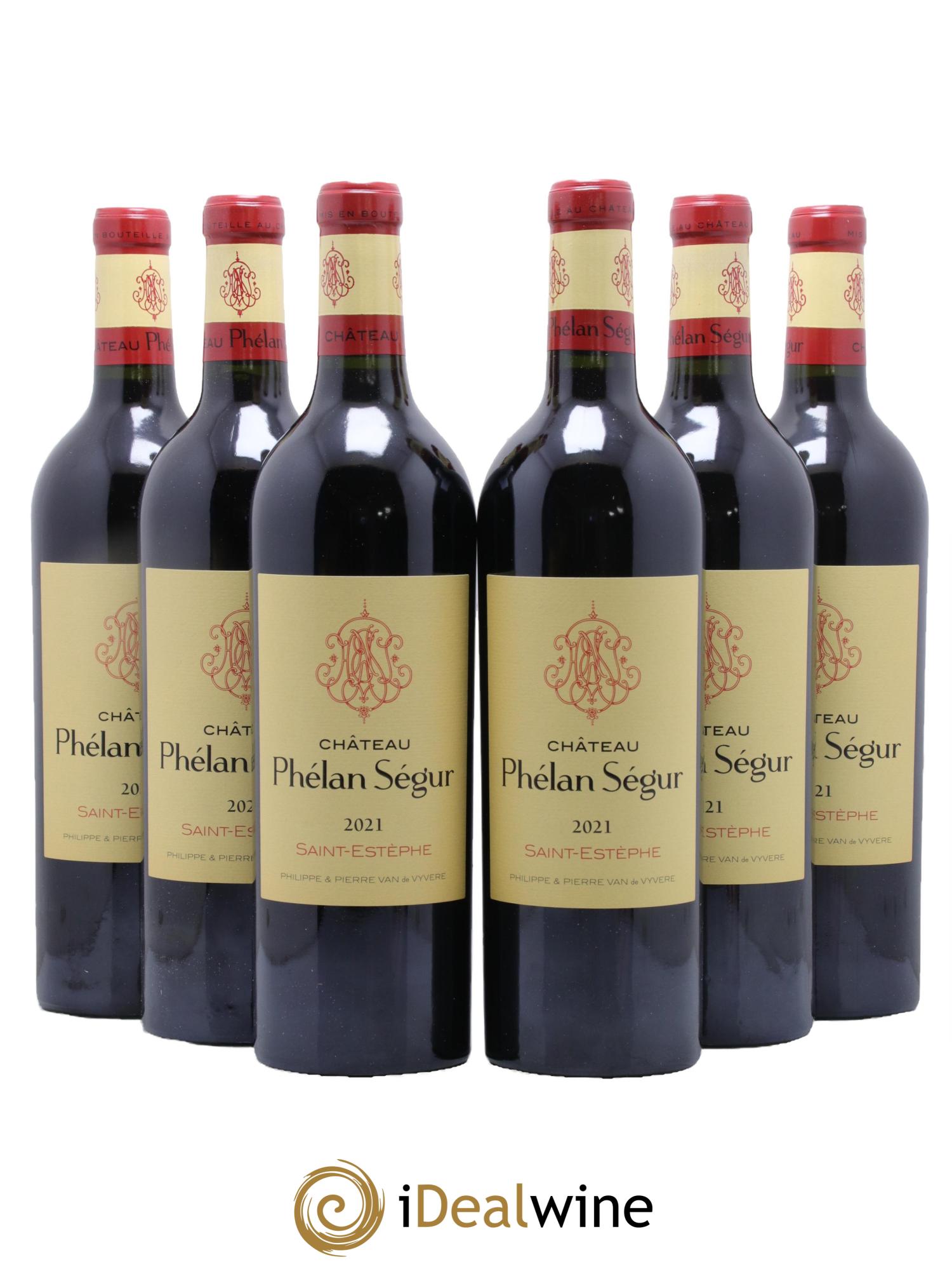 Château Phélan Ségur 2021 - Lot de 6 bouteilles - 0