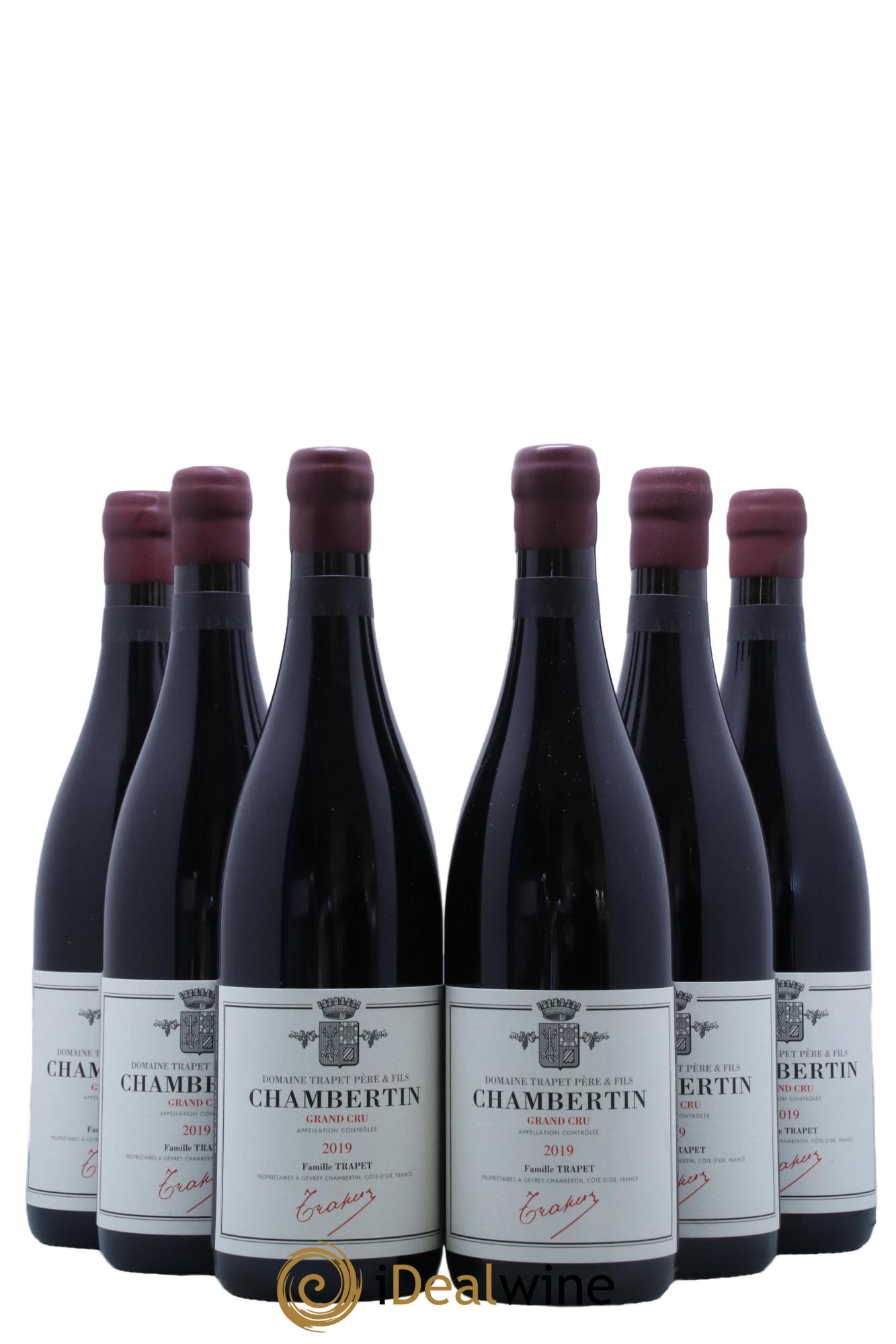 Chambertin Grand Cru Domaine Trapet 2019 - Lot of 6 bottles - 0