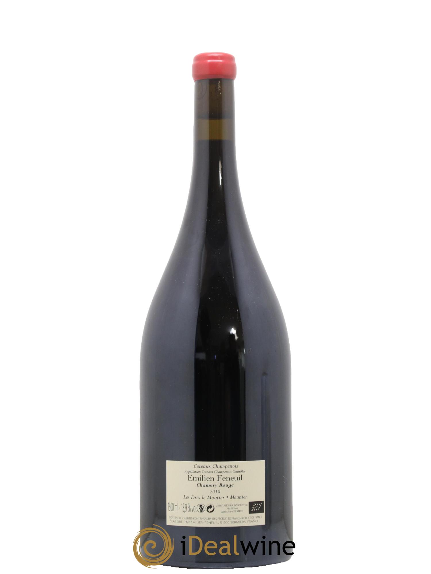 Coteaux Champenois Les Dres Le Moutier Emilien Feneuil 2018 - Lotto di 1 magnum - 1