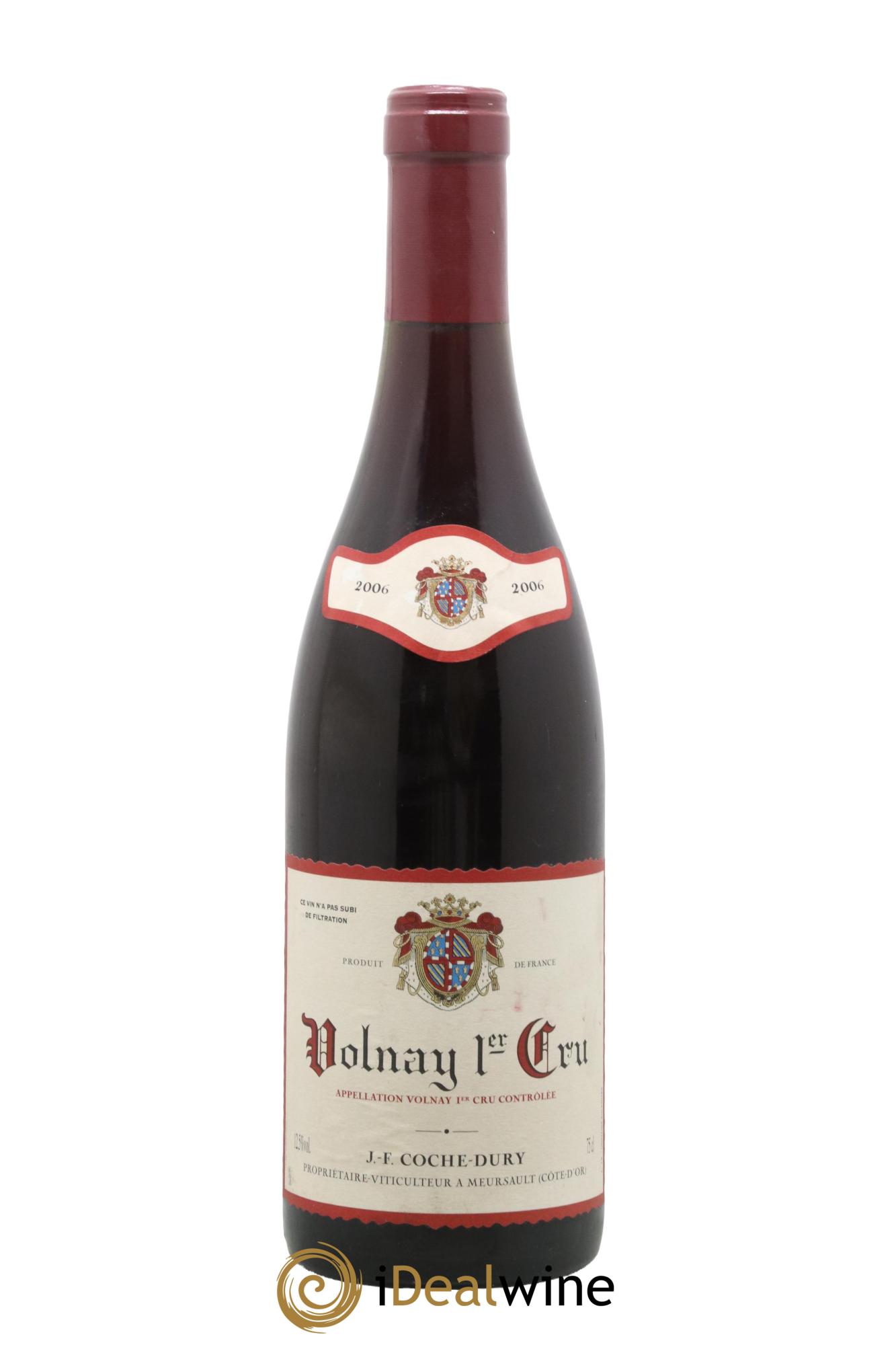 Volnay 1er Cru Coche Dury (Domaine) 2006 - Posten von 1 Flasche - 0