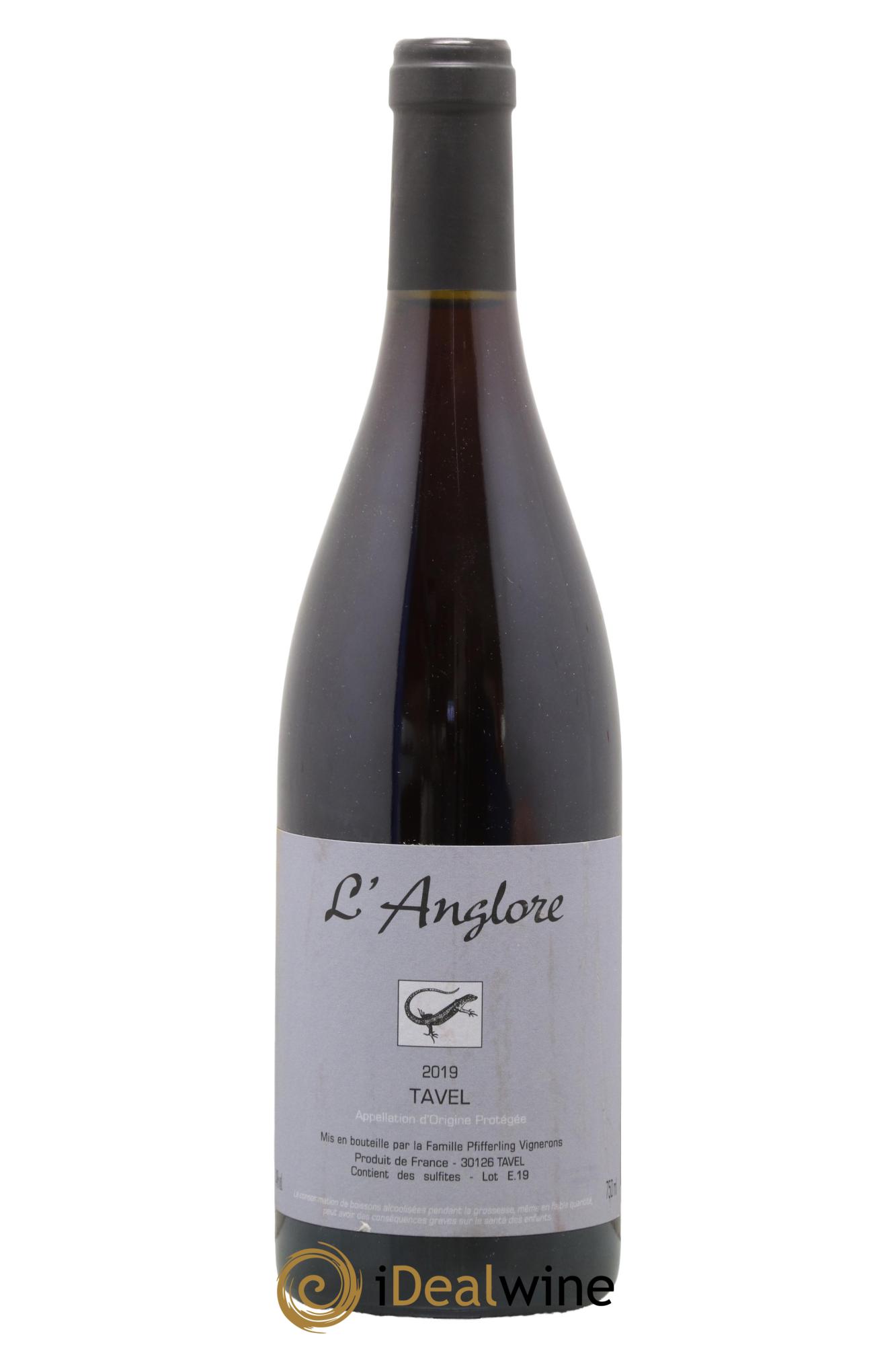 Tavel L'Anglore  2019 - Lot de 1 bouteille - 0