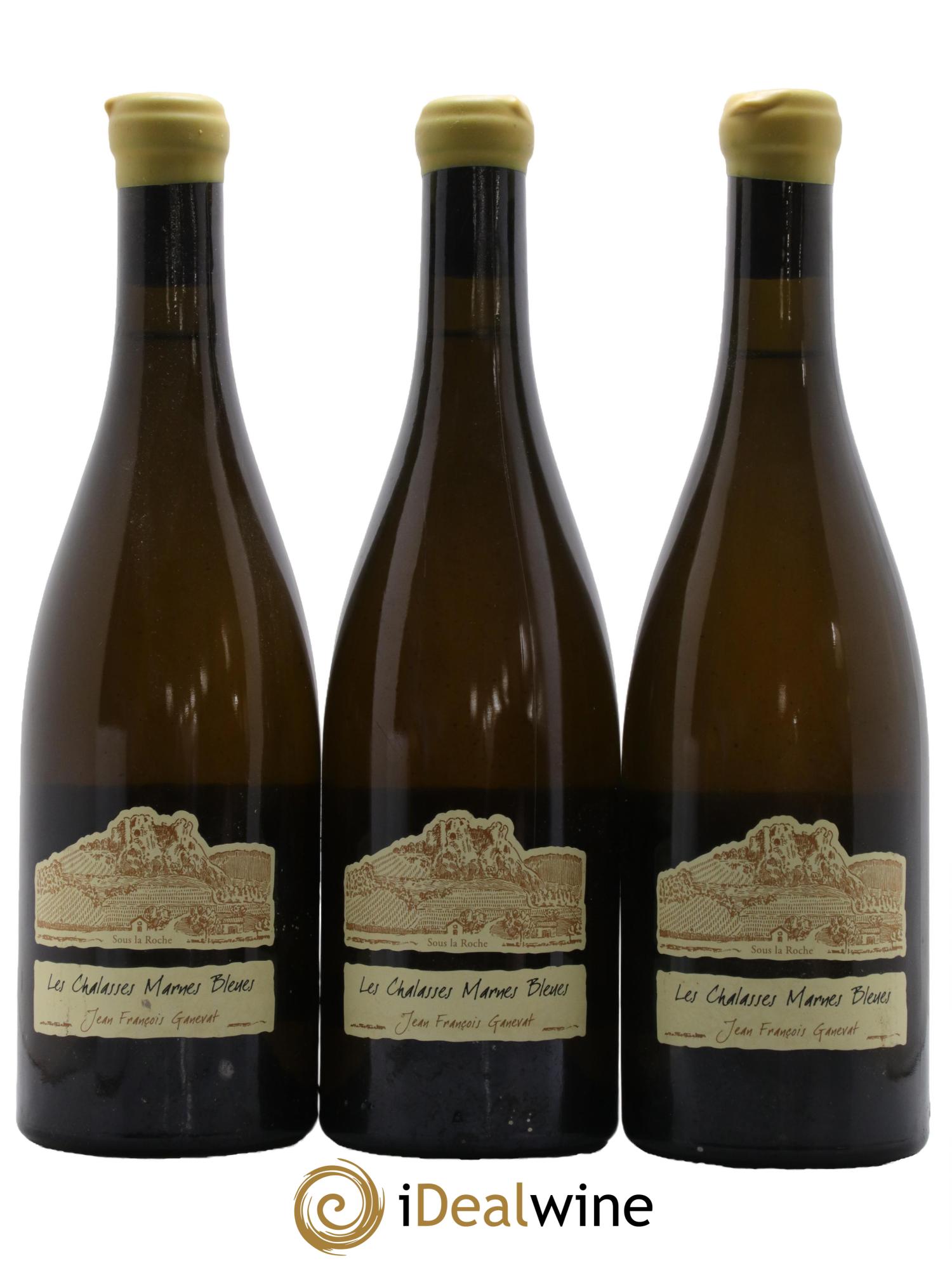 Côtes du Jura Les Chalasses Marnes Bleues Jean-François Ganevat (Domaine) 2007 - Lot of 3 bottles - 0