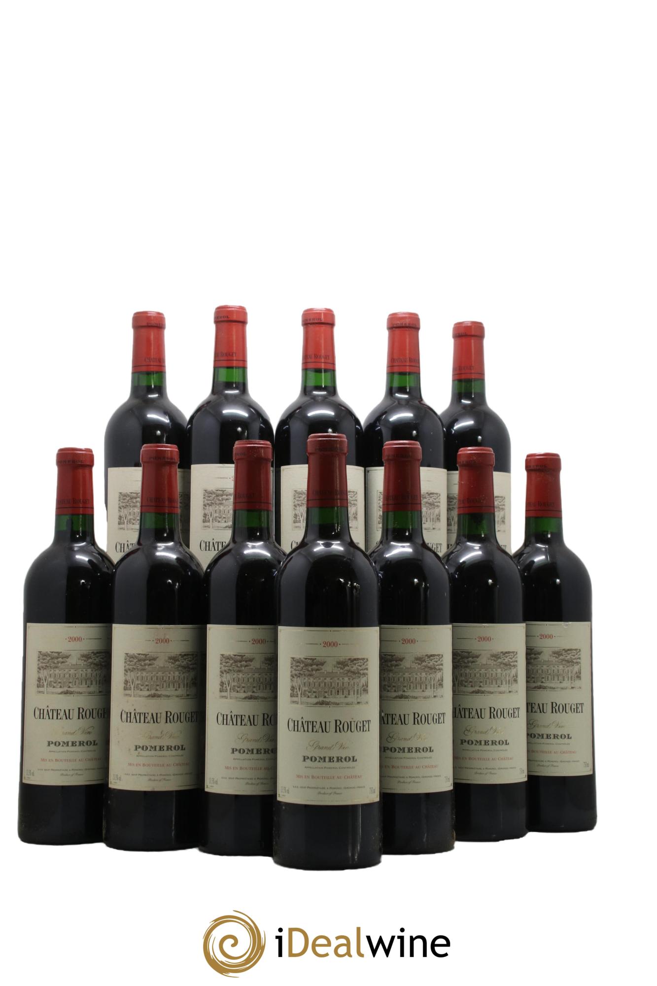 Château Rouget 2000 - Lot de 12 bouteilles - 0