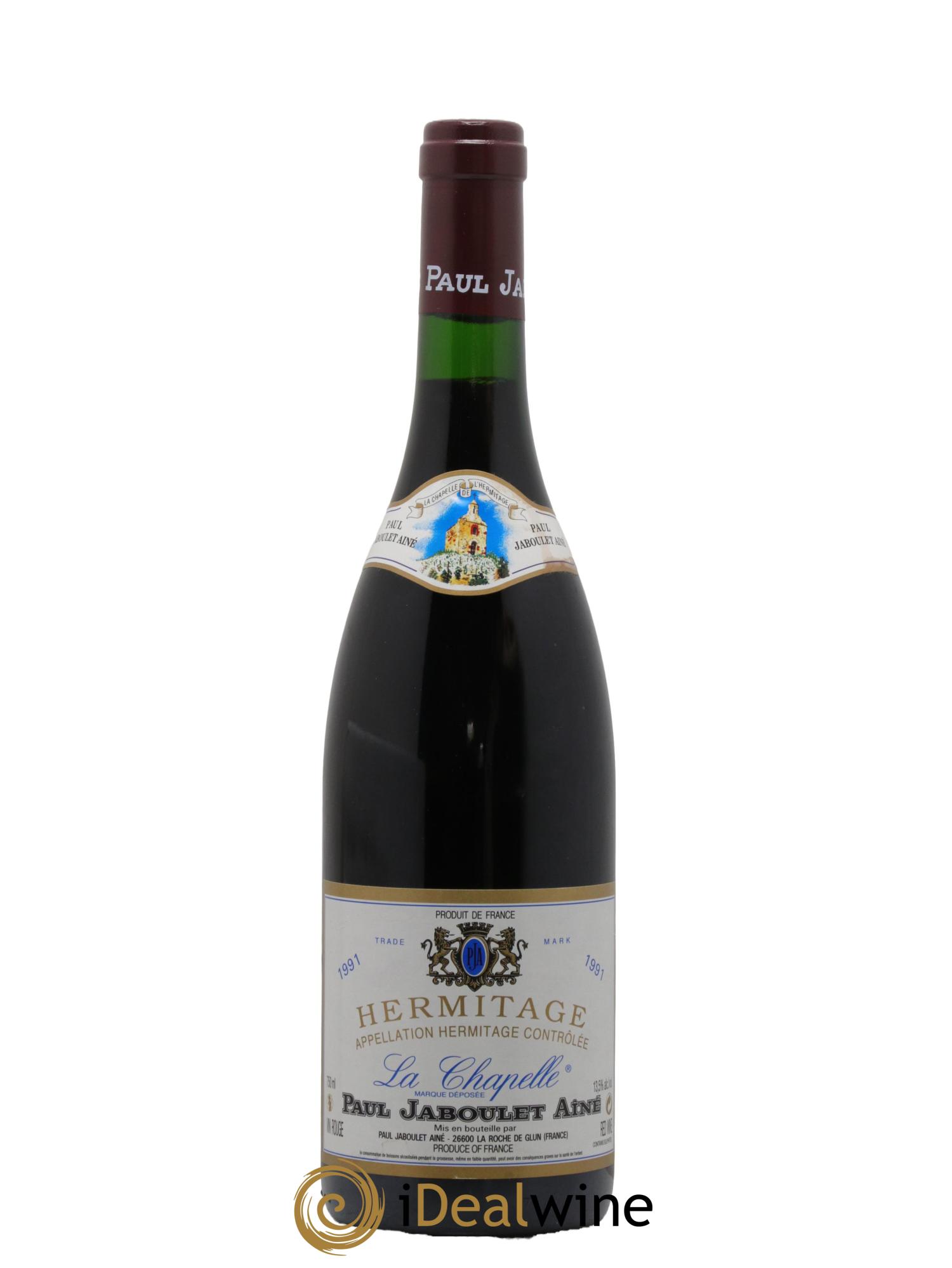 Hermitage La Chapelle Paul Jaboulet Ainé 1991 - Lot de 1 bouteille - 0