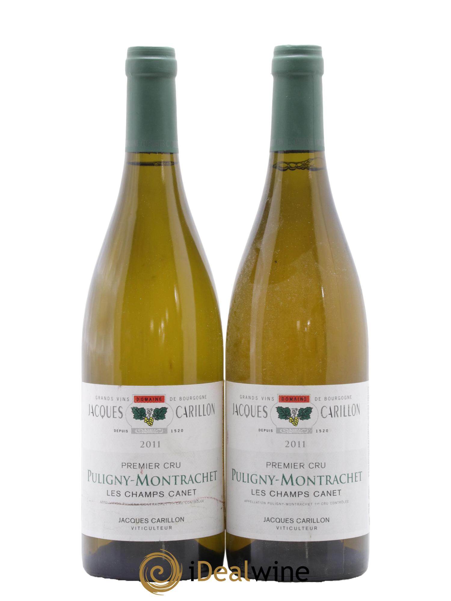 Puligny-Montrachet 1er Cru Les Champs Canet Jacques Carillon (Domaine) 2011 - Lot de 2 bouteilles - 0